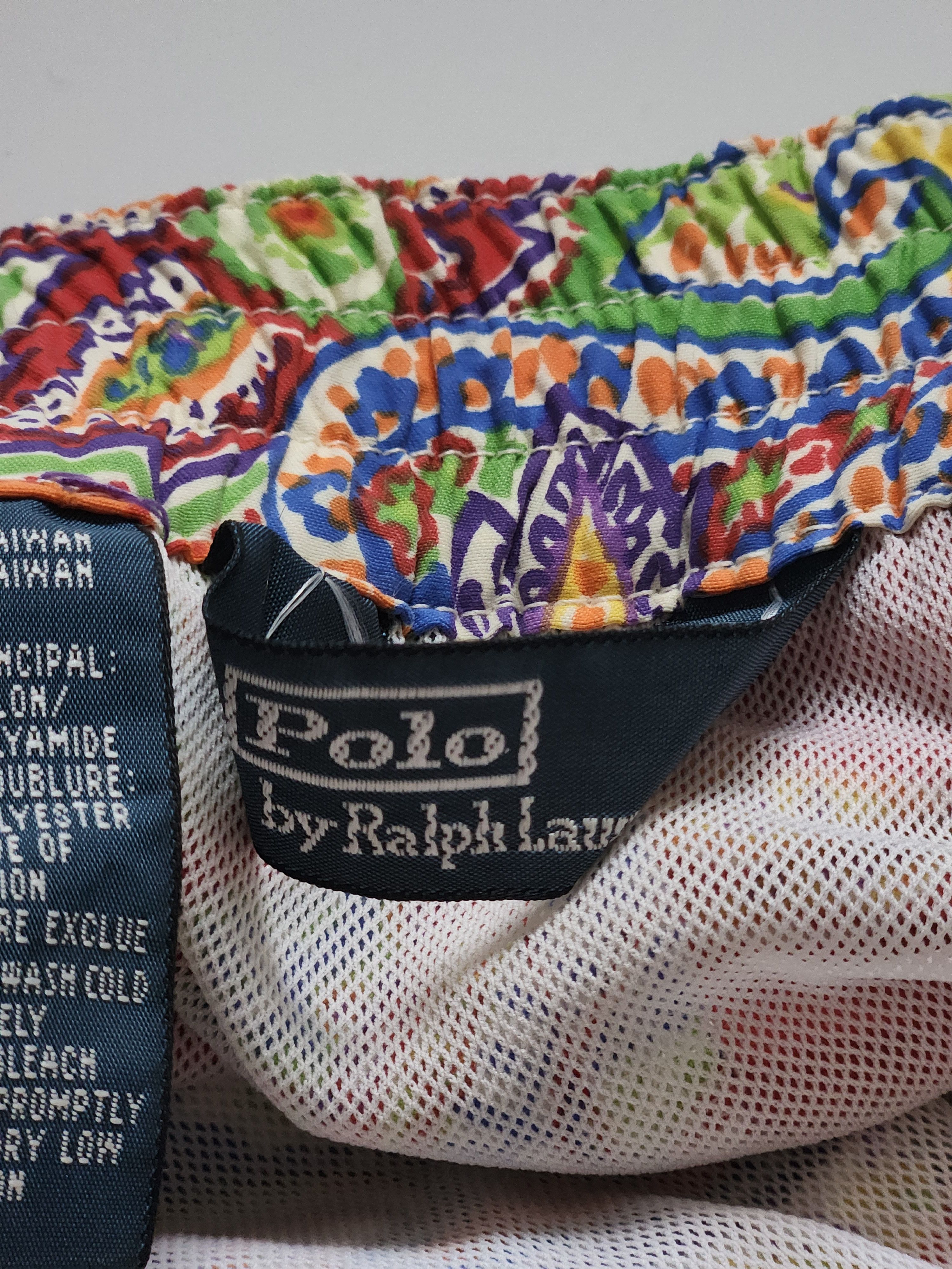 Polo Ralph Lauren Polo Ralph Lauren Paisley Swim Trunks Size US 31 - 8 Thumbnail