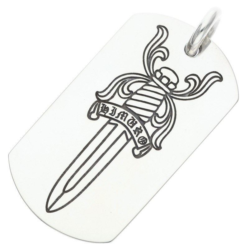 Chrome Hearts Chrome Hearts Large Dog Tag Kyosuke Himuro