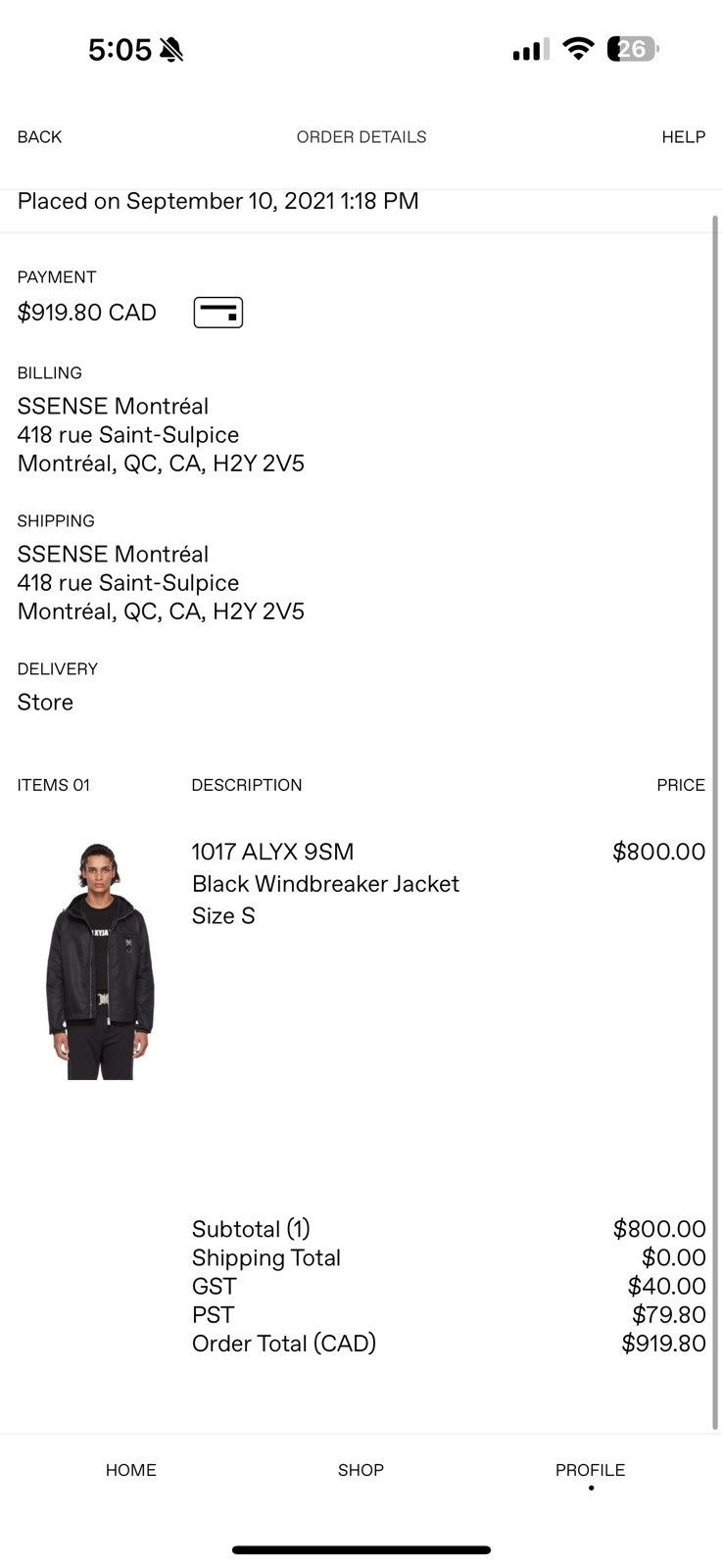 1017 ALYX 9SM 1017 ALYX 9SM Black Windbreaker Jacket Size US S / EU 44-46 / 1 - 10 Thumbnail