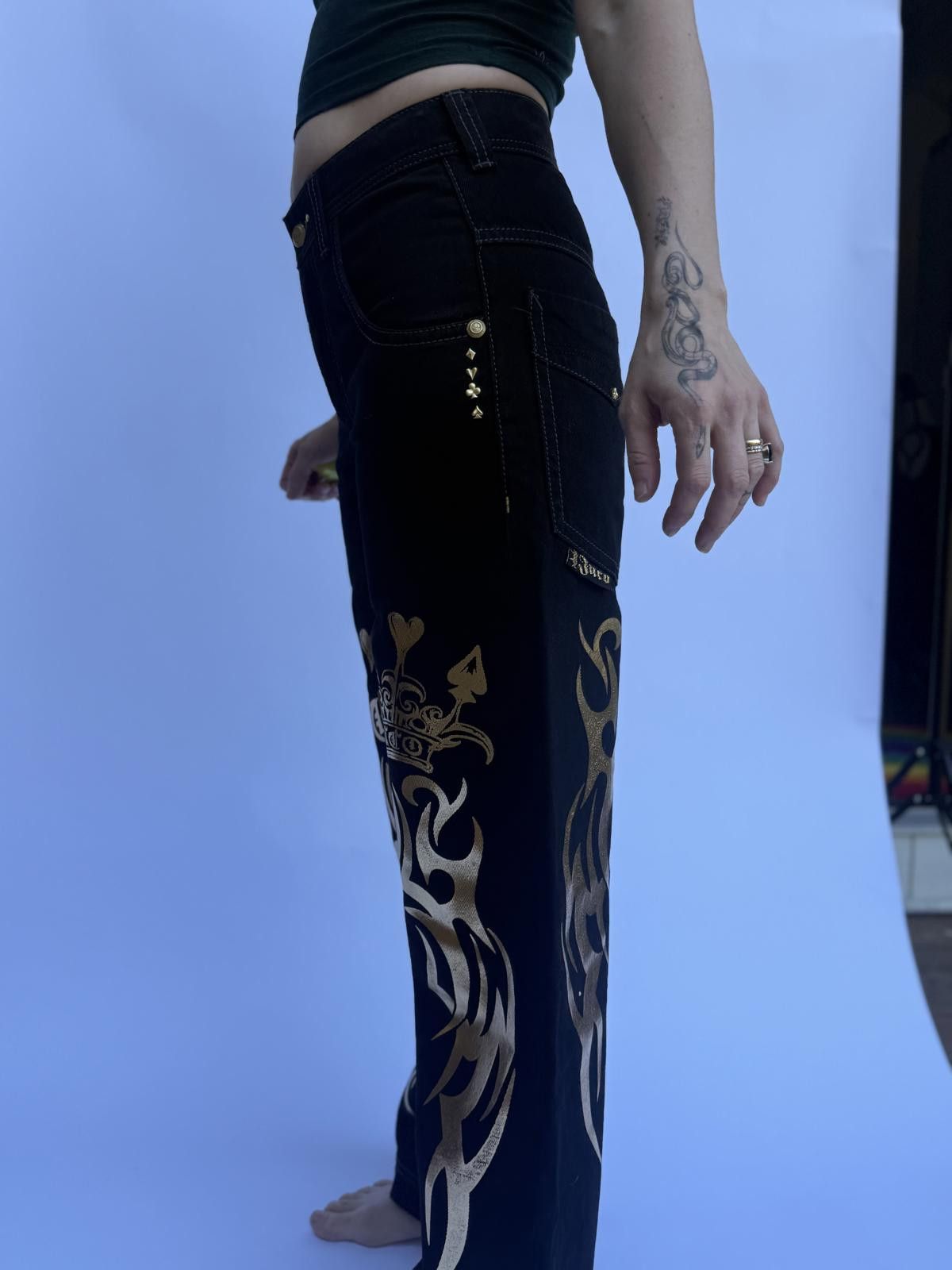 JNCO JNCO Tribal Collection - Gambler Jeans Size 28" / US 6 / IT 42 - 2 Thumbnail