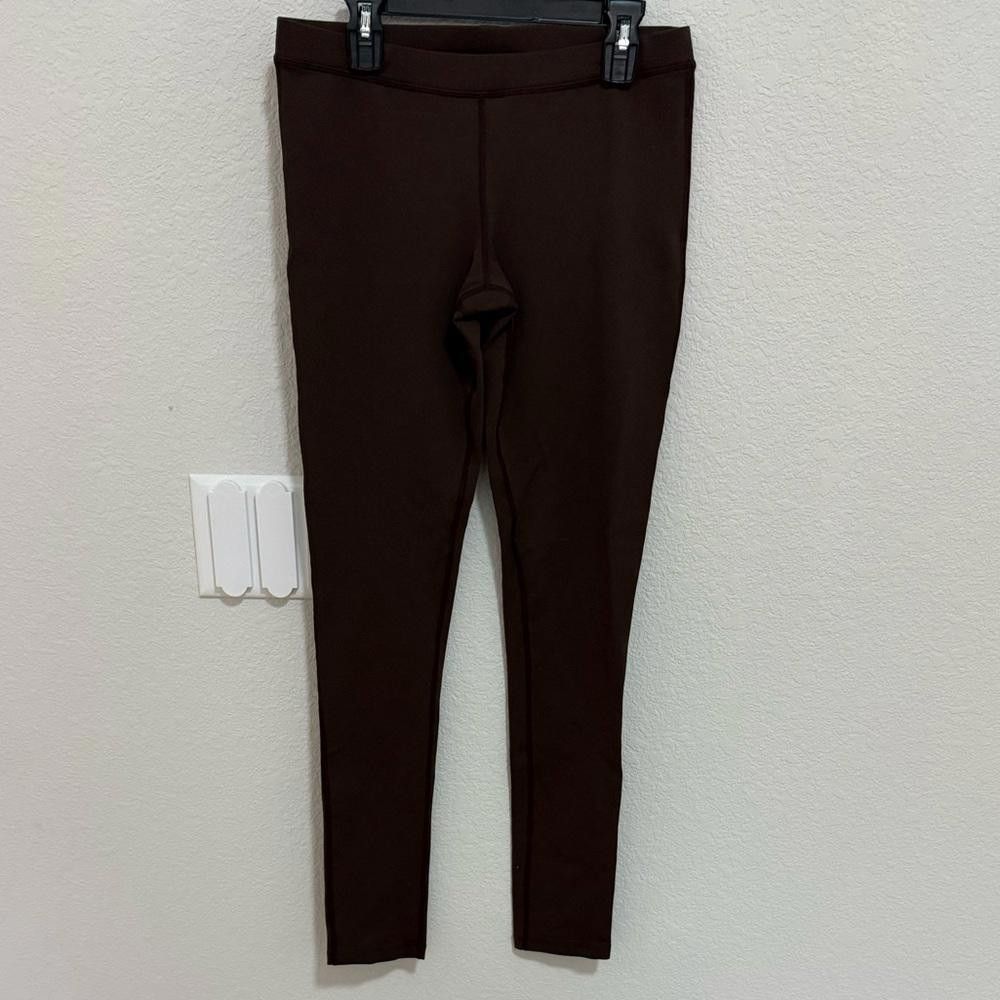 Prana pRana 7/8 Leggings Chocolate Brown Low Rise Small Size 28" / US 6 / IT 42 - 2 Thumbnail