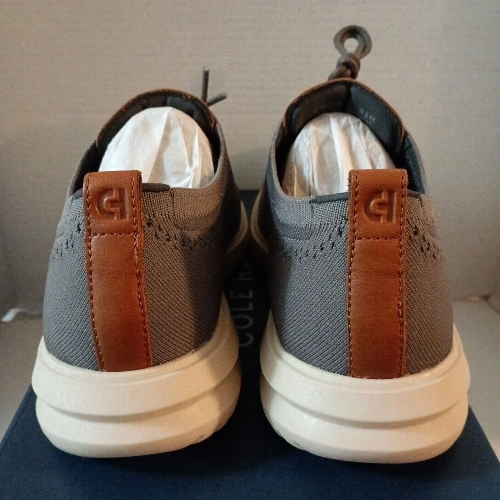 Cole Haan Cole Haan Wingtip Oxford Shoes Men's Size 9.5M Gray C38227 Size US 9.5 / EU 42-43 - 3 Thumbnail