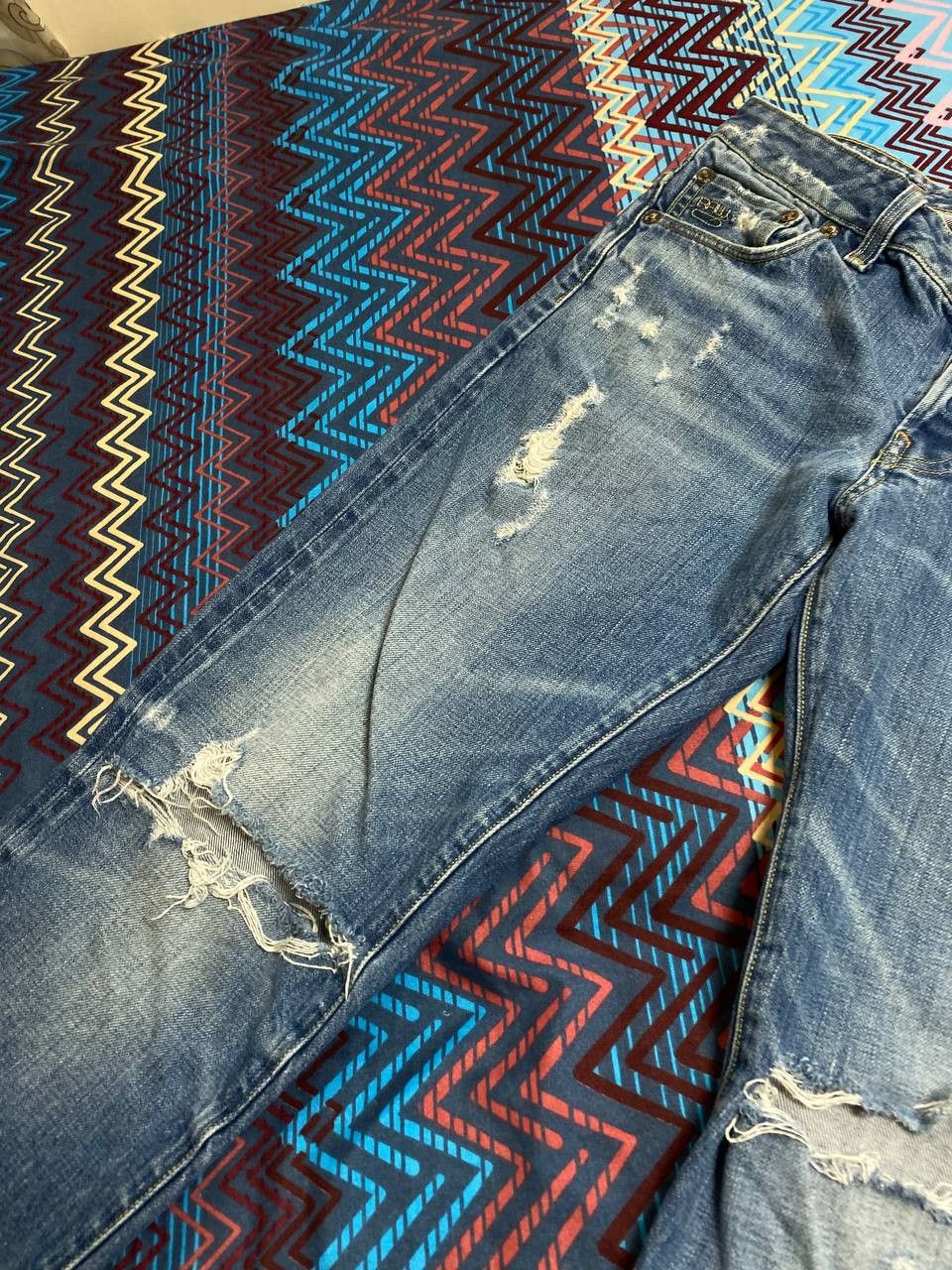 G-Star × Vintage Vintage G-Star Raw Distressed Tapered Jeans G-star 96 Y2K Size US 32 / EU 48 - 21 Thumbnail