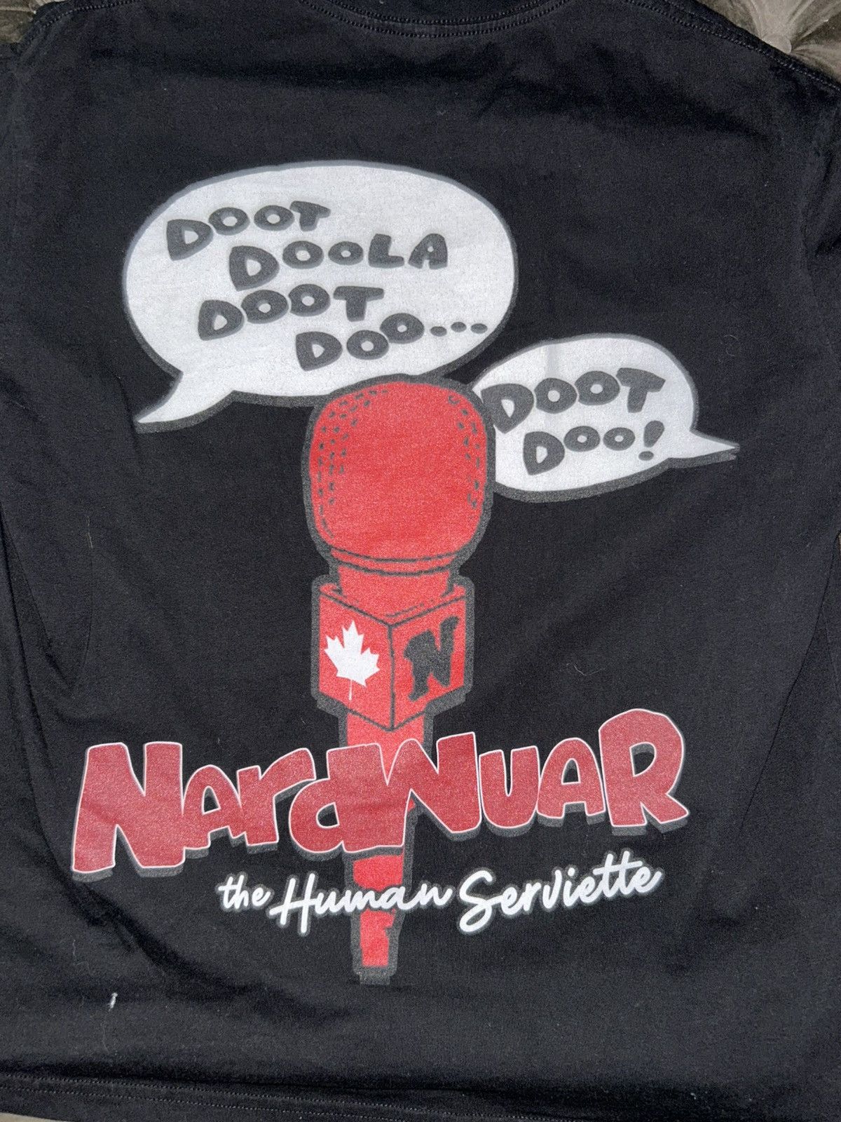Vintage Nardwuar “We Have to Know!” Graphic Tee Size US S / EU 44-46 / 1 - 4 Thumbnail