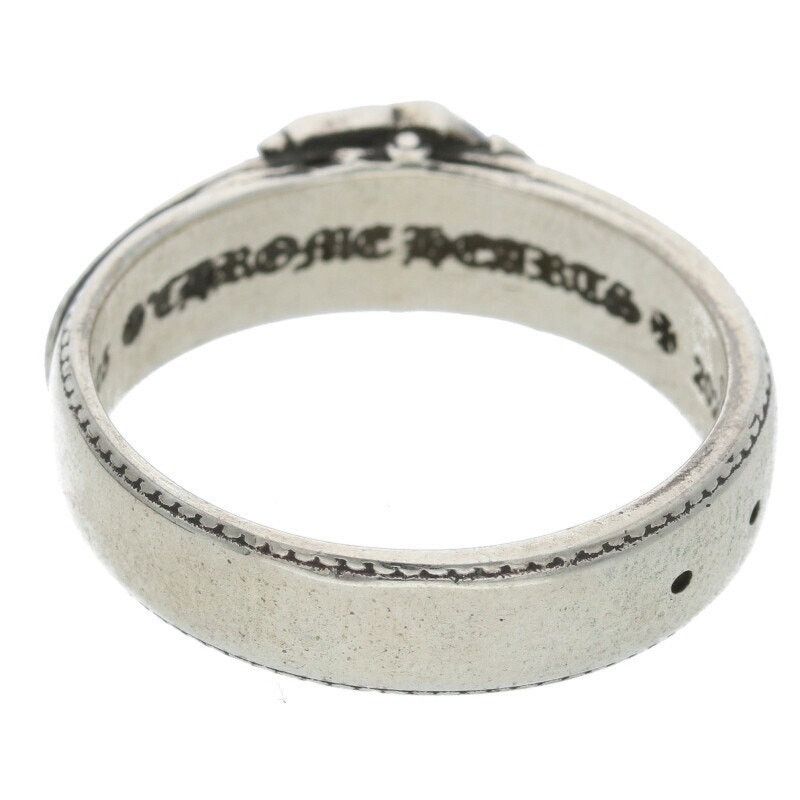 Chrome Hearts Chrome Hearts Belted CH Logo Silver Ring Size ONE SIZE - 2 Thumbnail