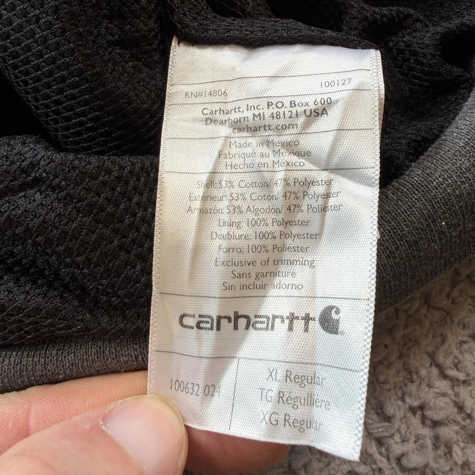Carhartt Carhartt Thermal Lined Zip Hoodie XL Atwell Sun Faded Jacket Size US XL / EU 56 / 4 - 4 Thumbnail