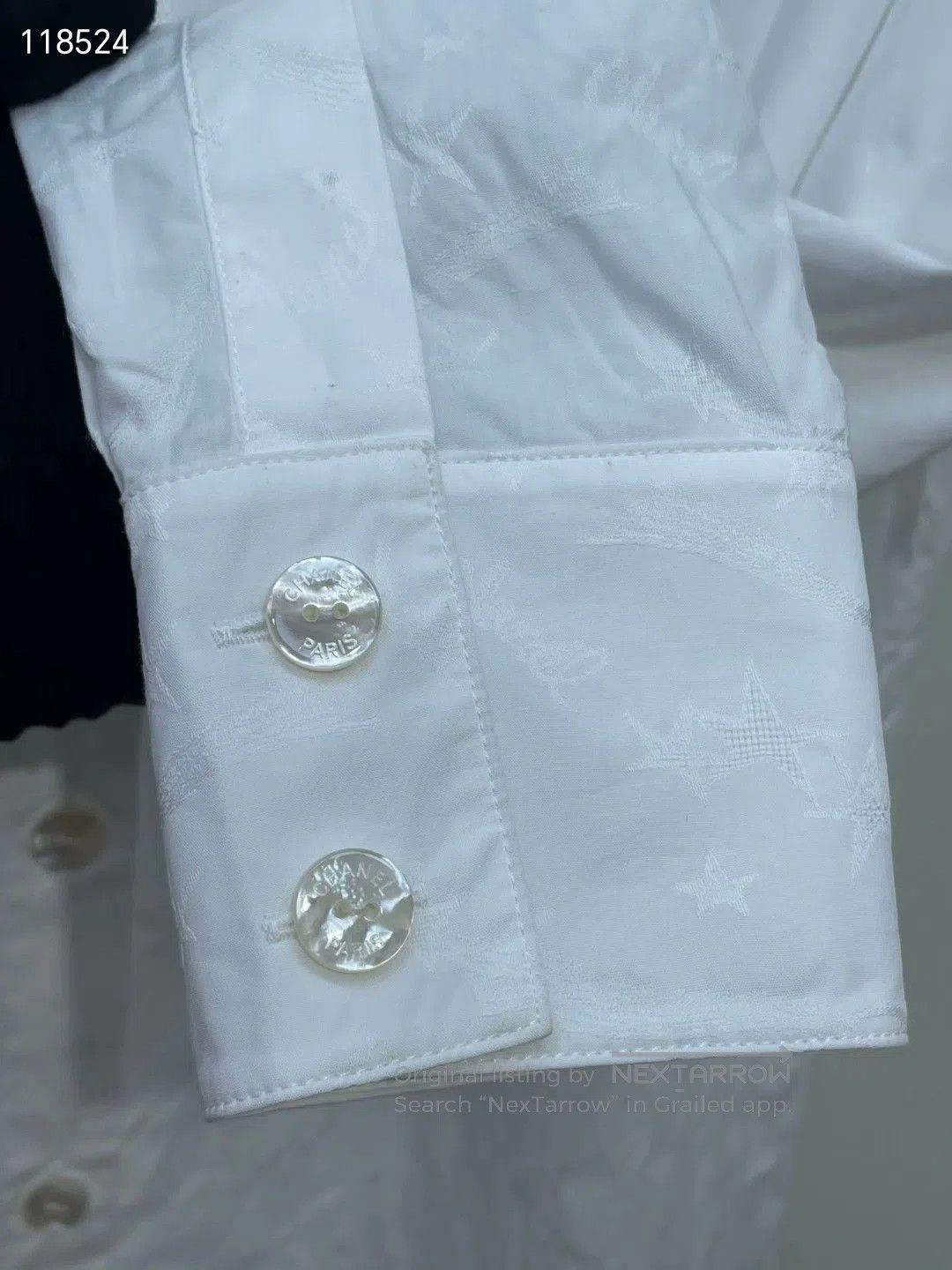 Chanel Chanel 24C Star Letter Long Shirt. Size S / US 4 / IT 40 - 5 Thumbnail