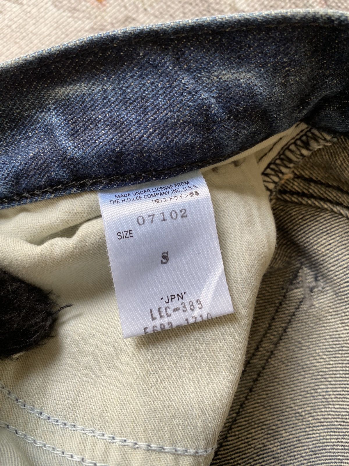 Japanese Brand Lee Distressed Flare Denim Size US 30 / EU 46 - 18 Thumbnail
