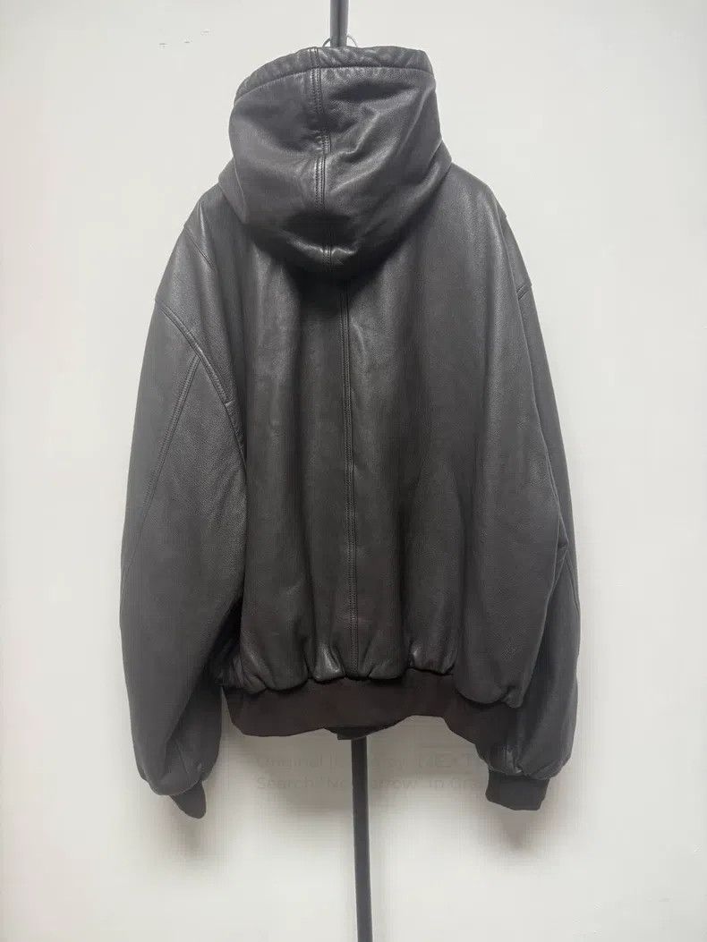 Balenciaga Balenciaga Front printed hooded jacket Brown Size US S / EU 44-46 / 1 - 2 Thumbnail