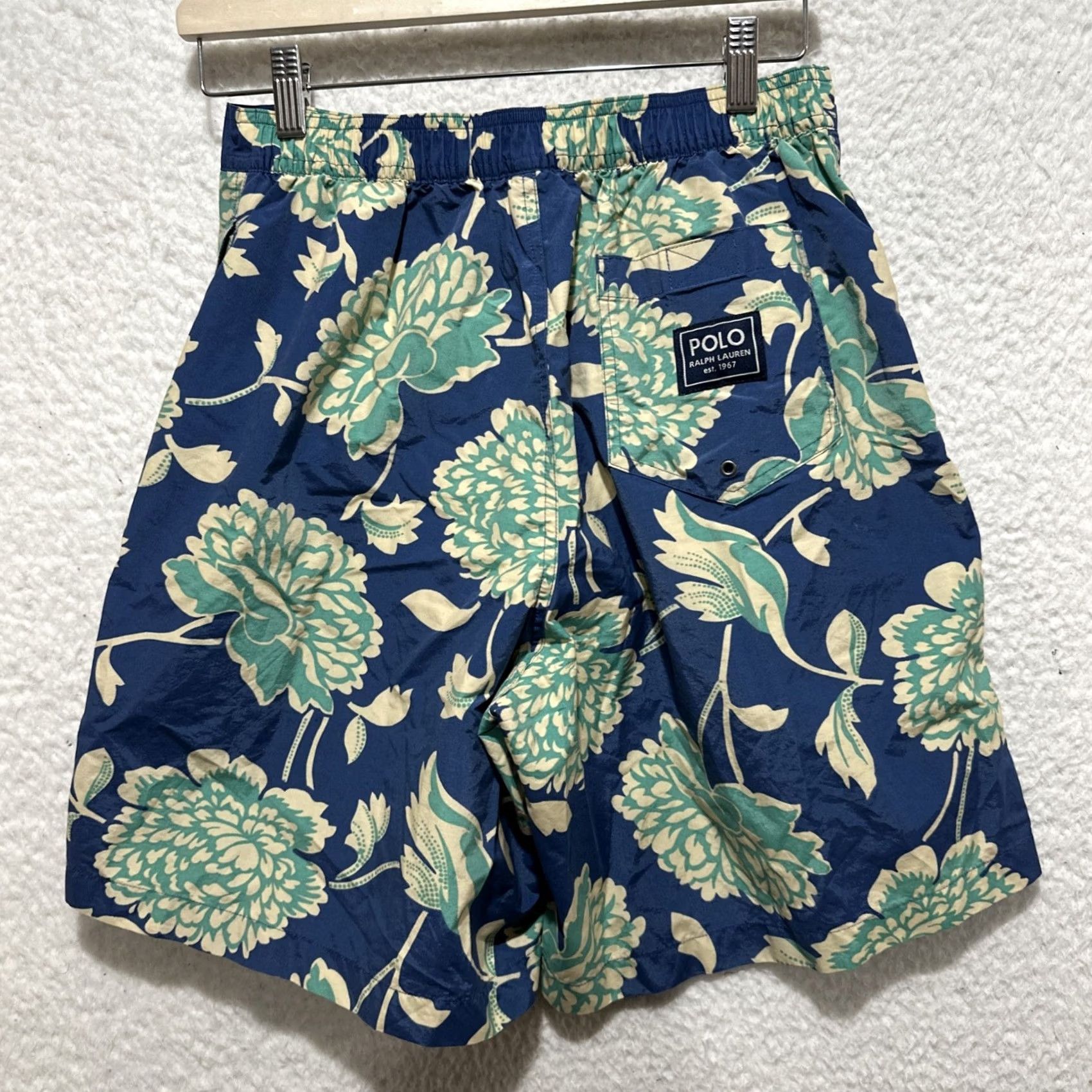 Polo Ralph Lauren Polo Sport Ralph Lauren Shorts Men's S Swim Trunks Floral Pocket Drawstring Logo Beach Size US S / EU 44-46 / 1 - 2 Thumbnail