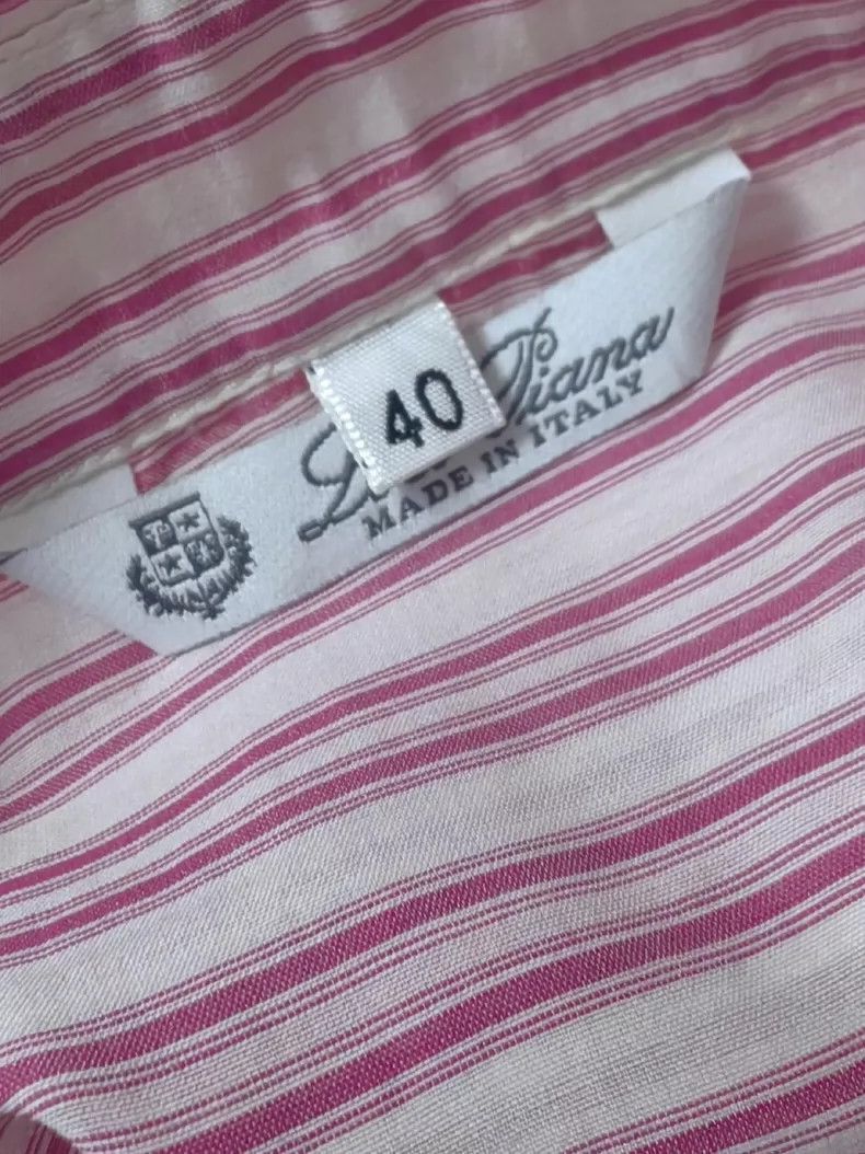 Loro Piana Loro Piana Silk Cotton Striped Shirt Size US M / EU 48-50 / 2 - 7 Thumbnail
