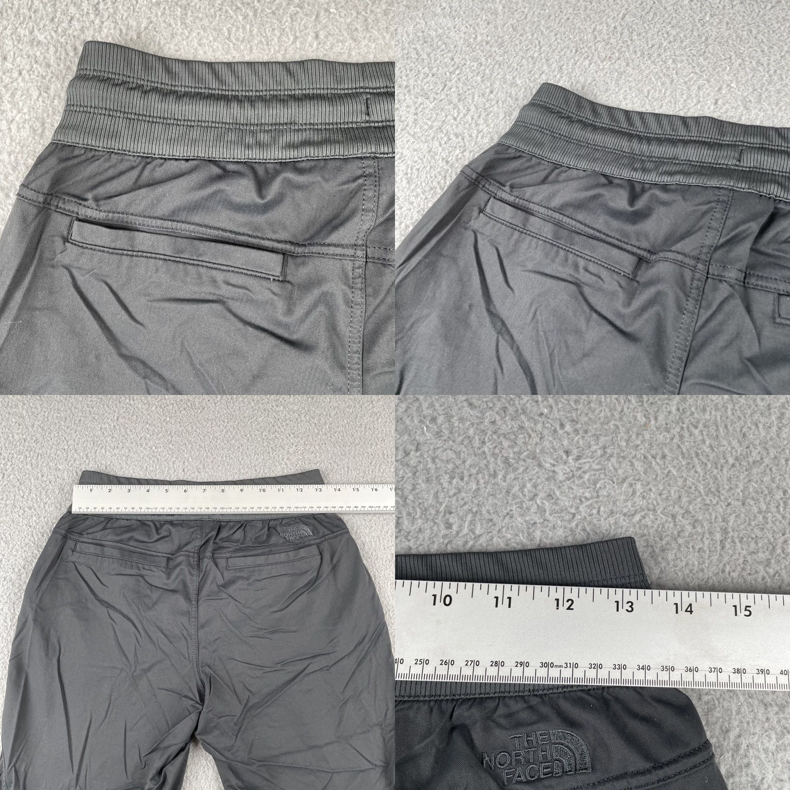 The North Face VINTAGE The North Face Women’s Small Athletic Outdoor Capris 4 Pocket Drawstring Gray Size ONE SIZE - 9 Thumbnail