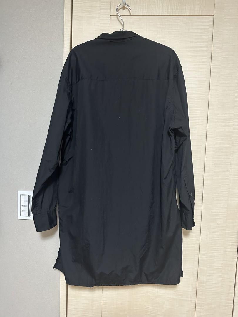 Yohji Yamamoto Pour Homme 19ss cotton long shirts size 2 HN-B03-001 Size US M / EU 48-50 / 2 - 2 Thumbnail