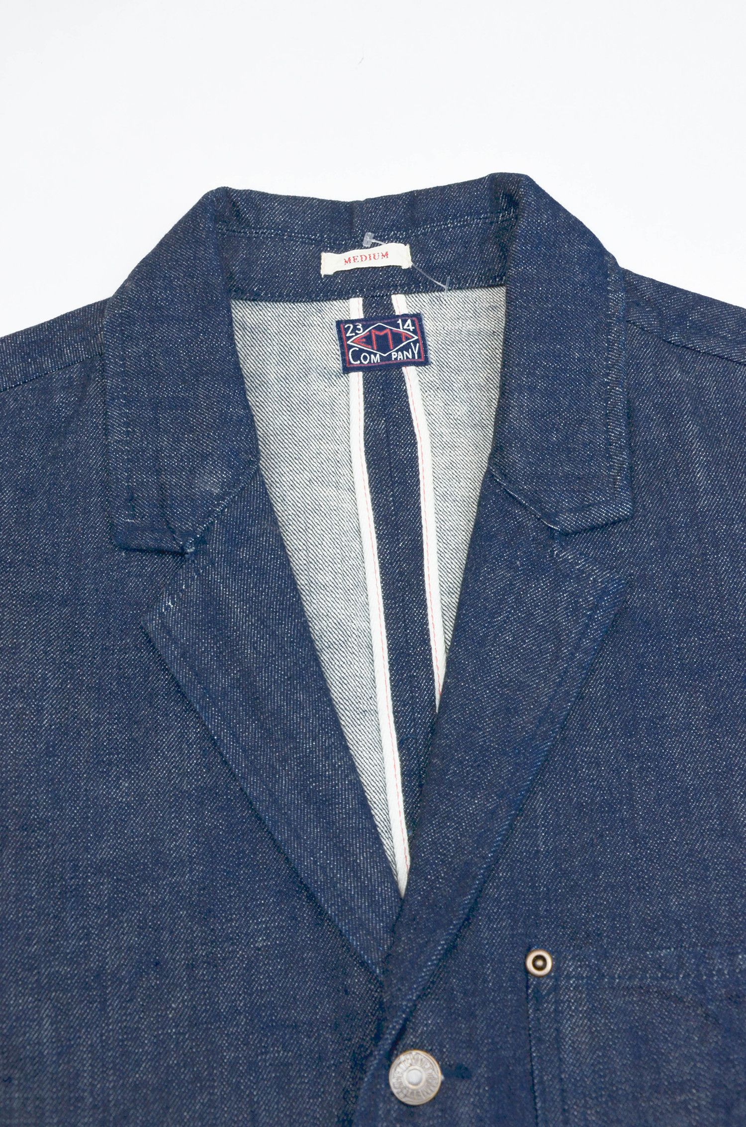 Emmett Emmett Granger Indigo Denim Blazer Jacket - Size M Size US M / EU 48-50 / 2 - 10 Thumbnail