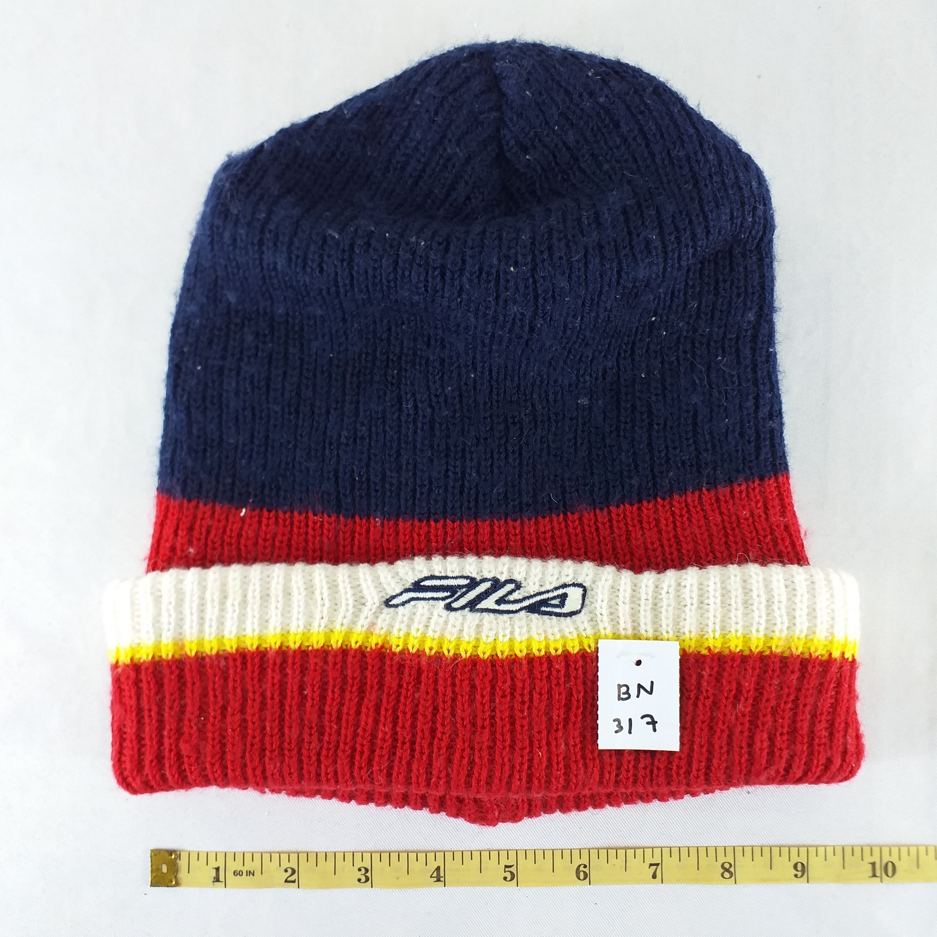 Fila FILA Embroidery Snow Cap Hat Beanie -BN317 Size ONE SIZE - 3 Thumbnail