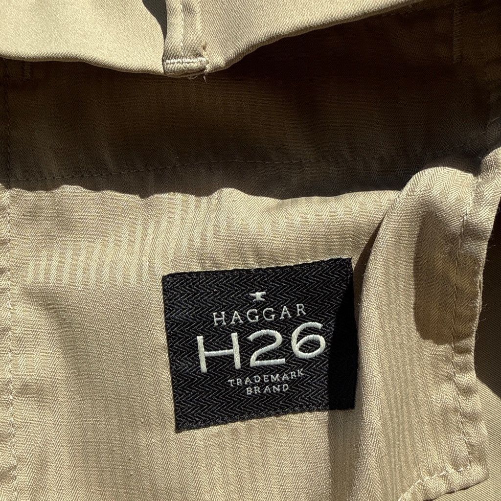 Haggar Men's Haggar Chinos & Khakis Waist 38 Beige Size US 38 / EU 54 - 5 Thumbnail