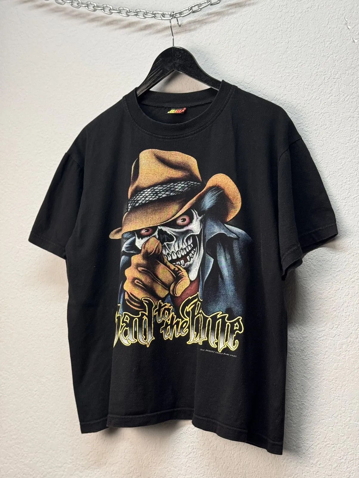 Band Tees × Vintage Ultra Rare 3D Emblem 1991 Bad to the Bone Tee Size US M / EU 48-50 / 2 - 3 Thumbnail