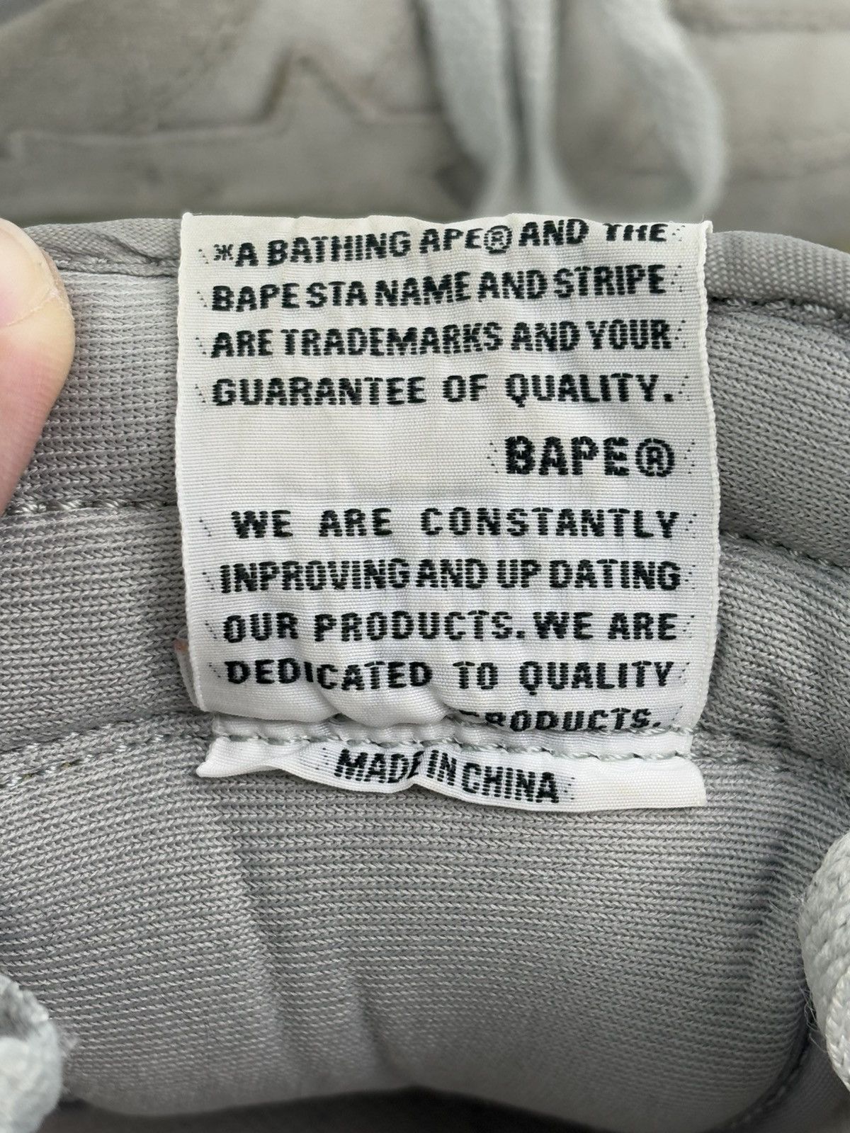 Bape × Kaws 2005 Bapesta x Kaws Low Top Sneakers Size US 5.5 / EU 38 - 12 Thumbnail