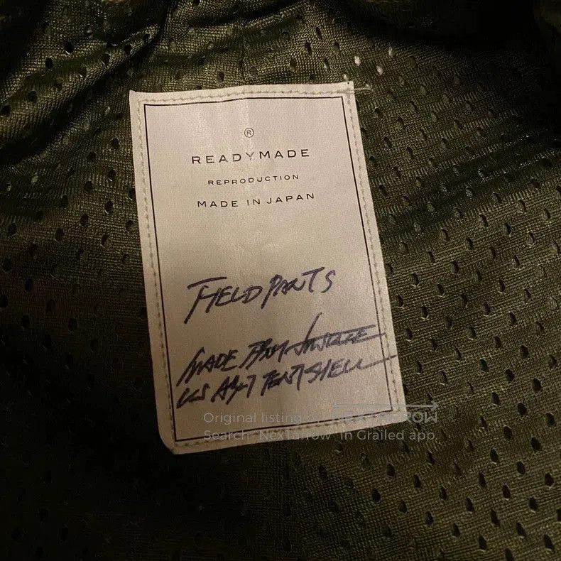 READYMADE READYMADE WWII Military Cargo Pants. Size US 34 / EU 50 - 5 Thumbnail