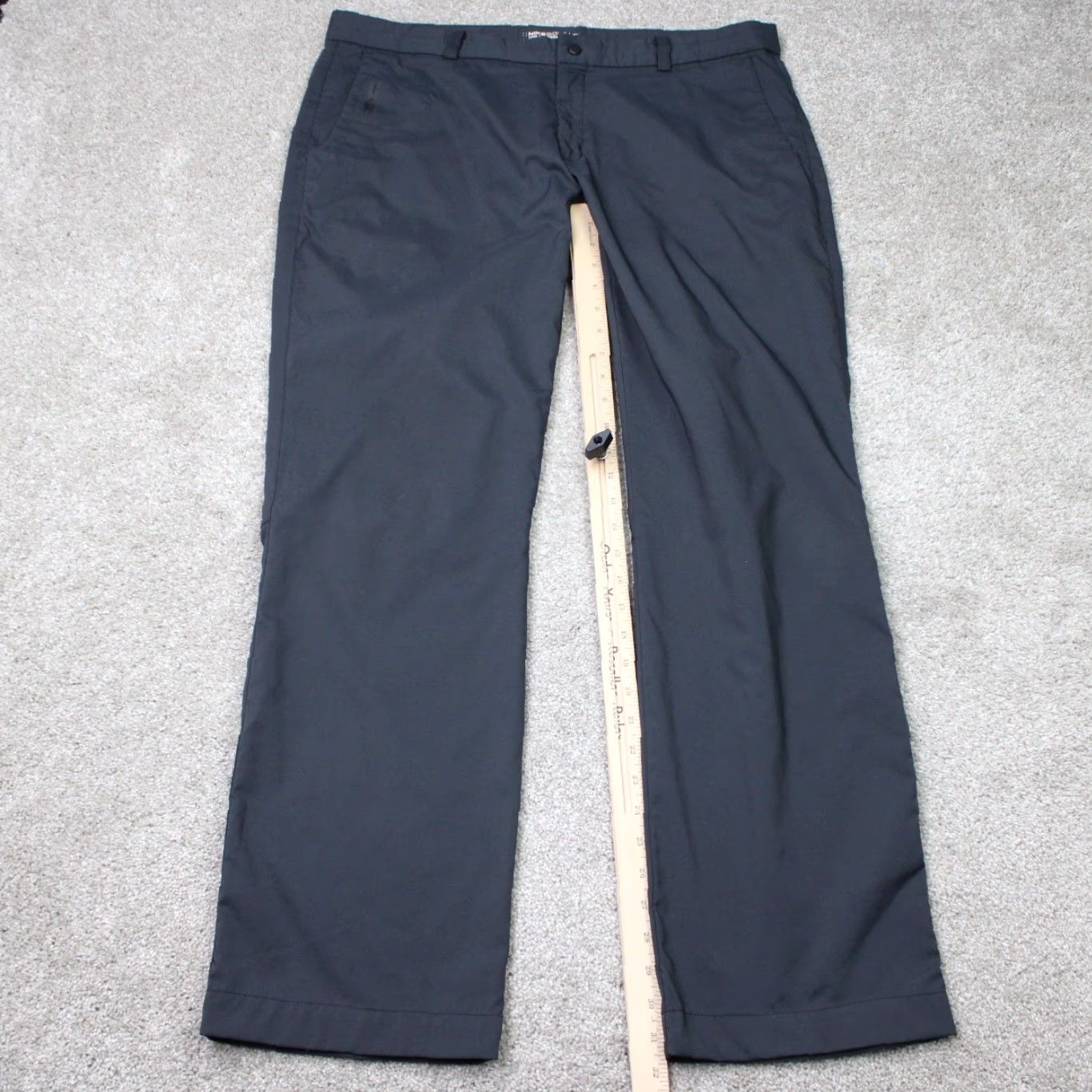 Nike Nike Golf Pants Mens 38x32 Black Dri-Fit Victory Modern Tech Woven Tour Performance Regular Inseam 32 Straight Leg Size US 38 / EU 54 - 3 Thumbnail