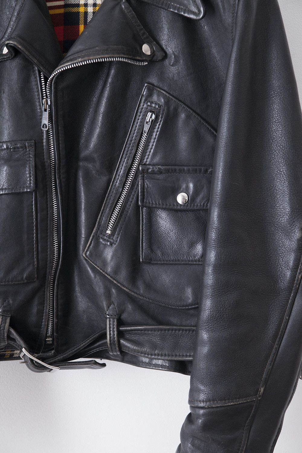 Vintage 1980's Brimaco D-pocket leather jacket Size US S / EU 44-46 / 1 - 3 Thumbnail