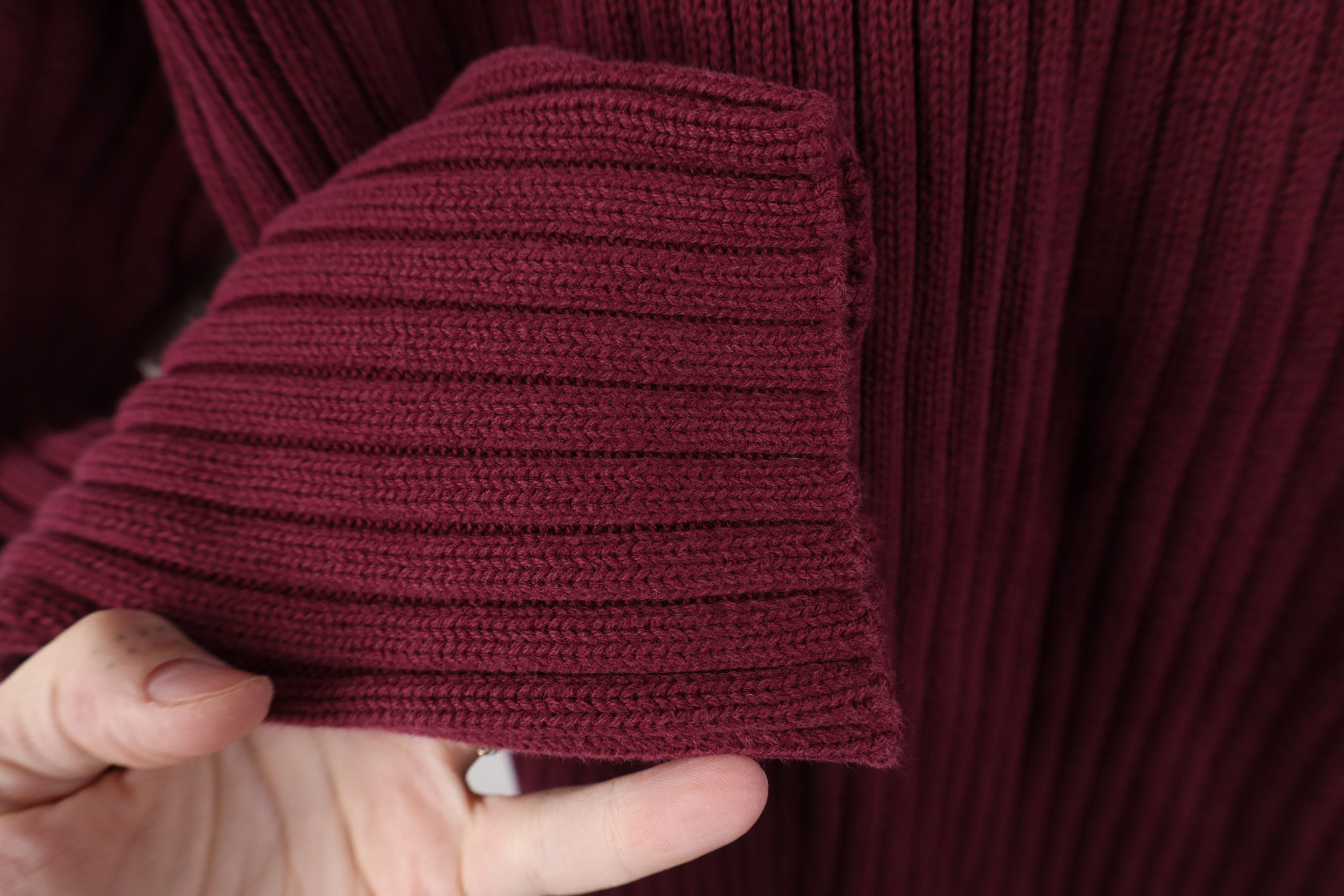 Vintage Vintage 90s Streetwear Heavy Ribbed Knit Turtleneck Sweater Size US M / EU 48-50 / 2 - 8 Thumbnail