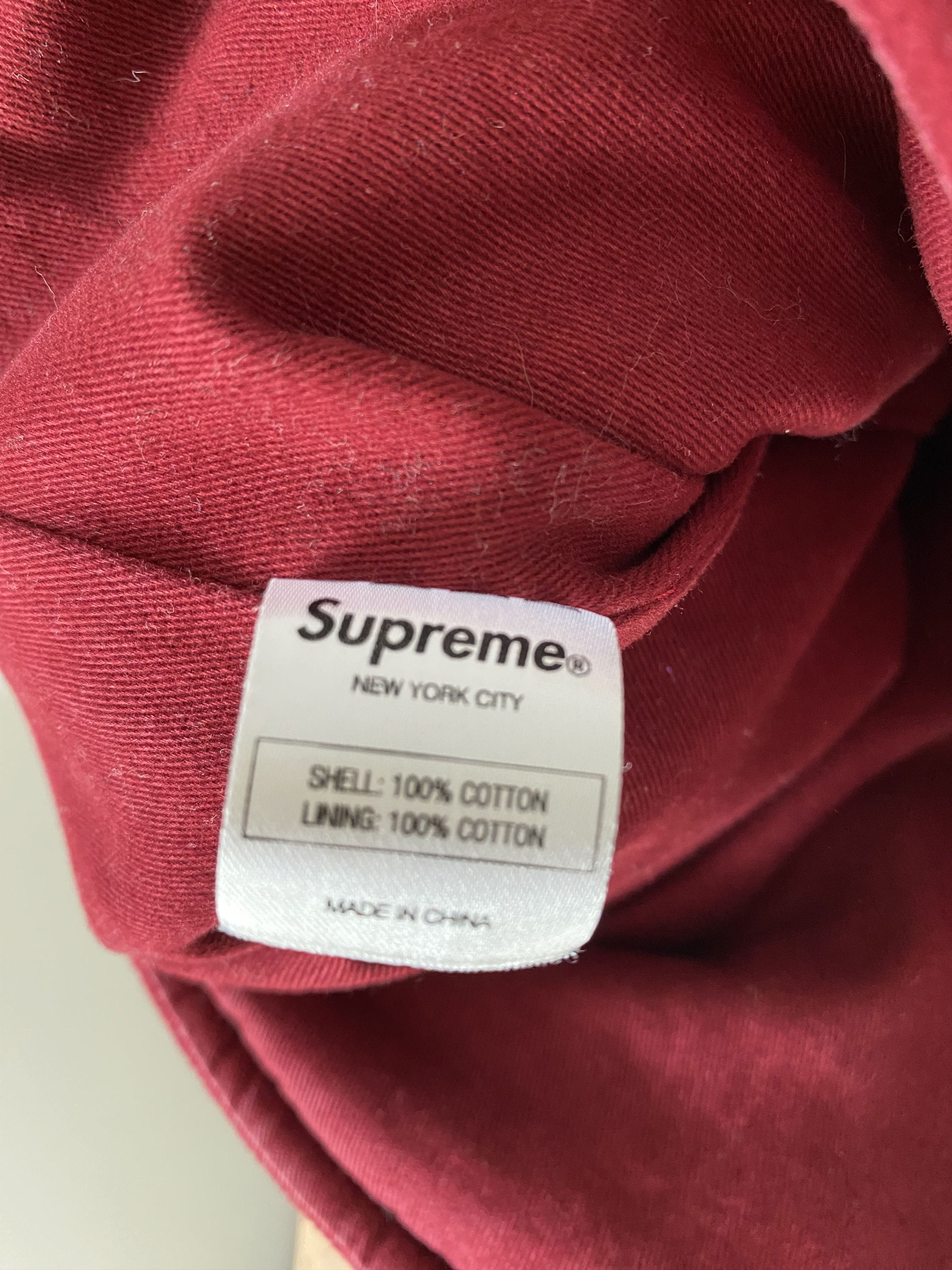Supreme Supreme Moleskin Vest in Red F/W 2012 Size Medium Size US M / EU 48-50 / 2 - 5 Thumbnail