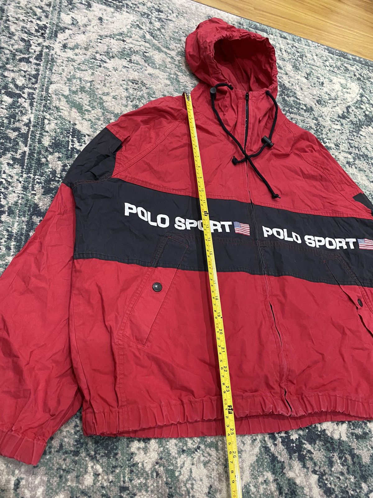 Polo Ralph Lauren Vintage Polo Sport Ralph Lauren Spell Out Jacket Size US L / EU 52-54 / 3 - 9 Thumbnail