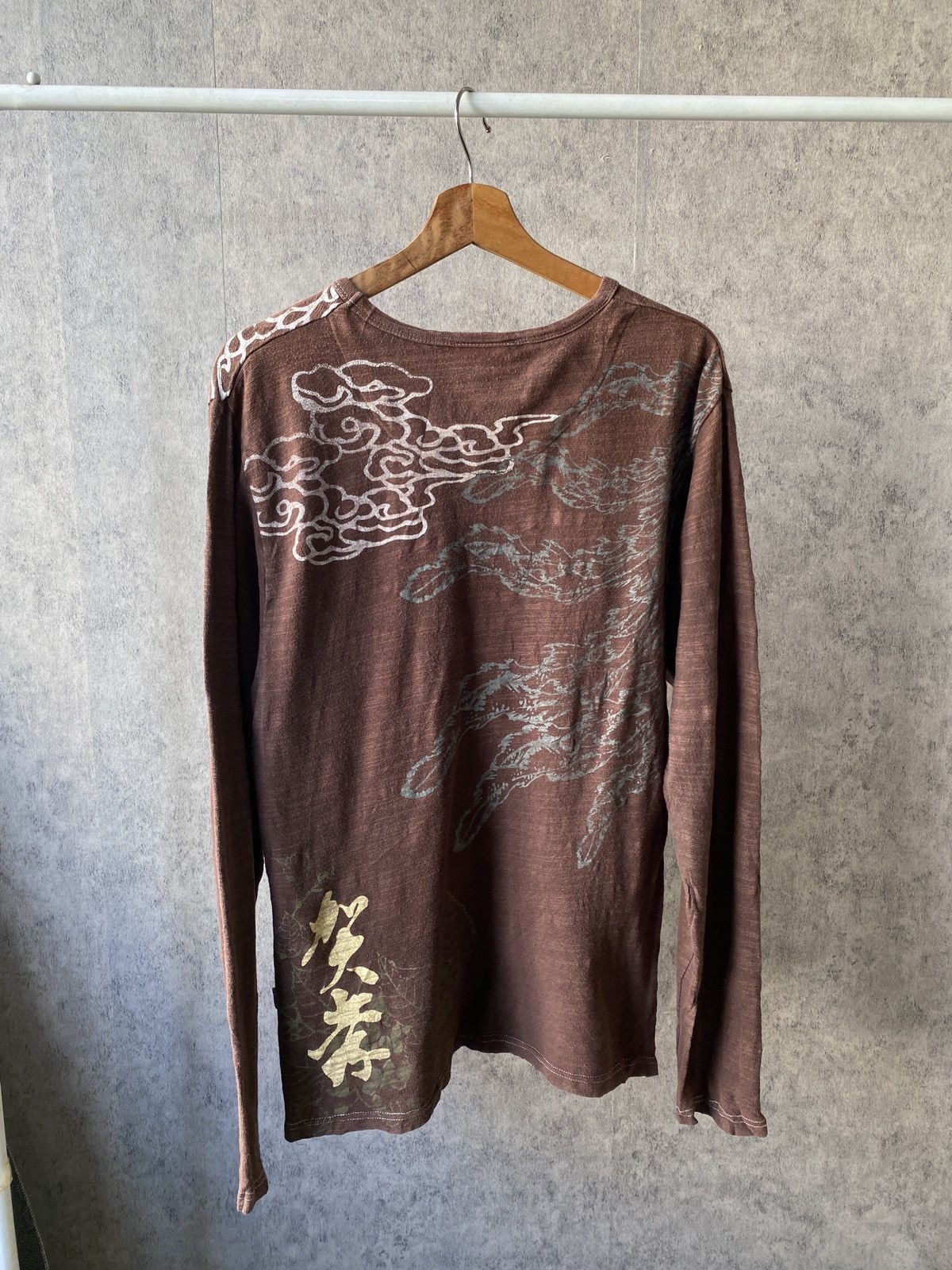 Japanese Brand Japanese Traditional Sukajan Long Sleeve Shirt Size US M / EU 48-50 / 2 - 2 Thumbnail