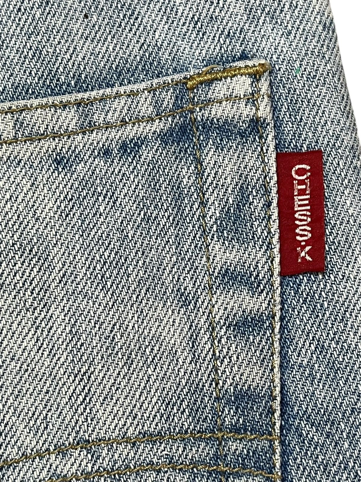Southpole Vintage ChessX Baggy Wide Leg Faded Denim Size US 31 - 10 Thumbnail