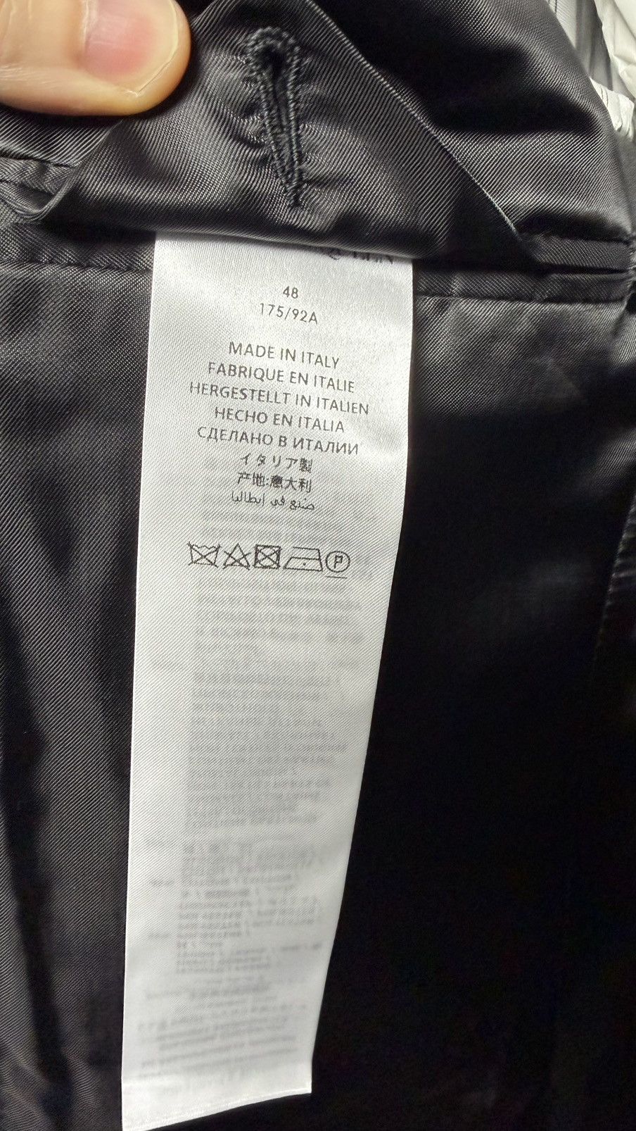 Alexander McQueen Alexander McQueen Velvet embroidery blazer Size 48R - 3 Thumbnail