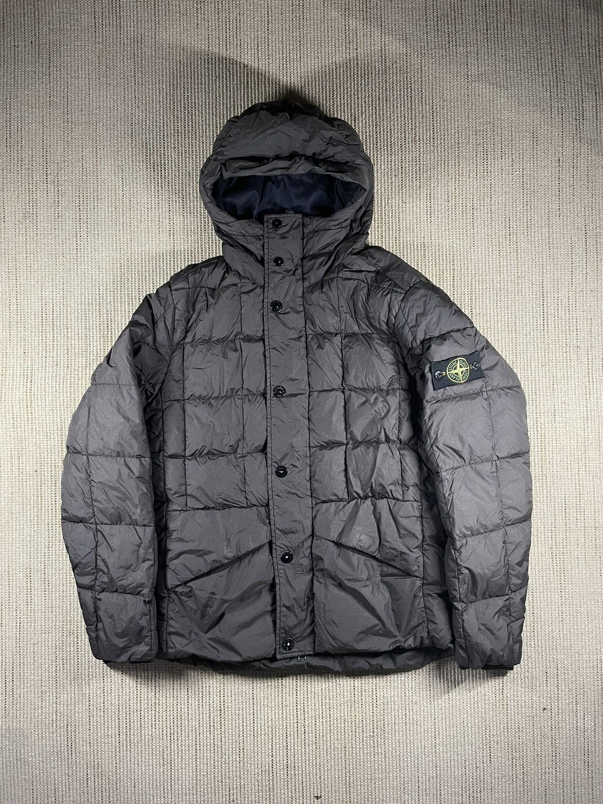 Stone Island Abrigo Garment Dyed Nylon Tela down Stone Island Size US M / EU 48-50 / 2 - 1 Thumbnail