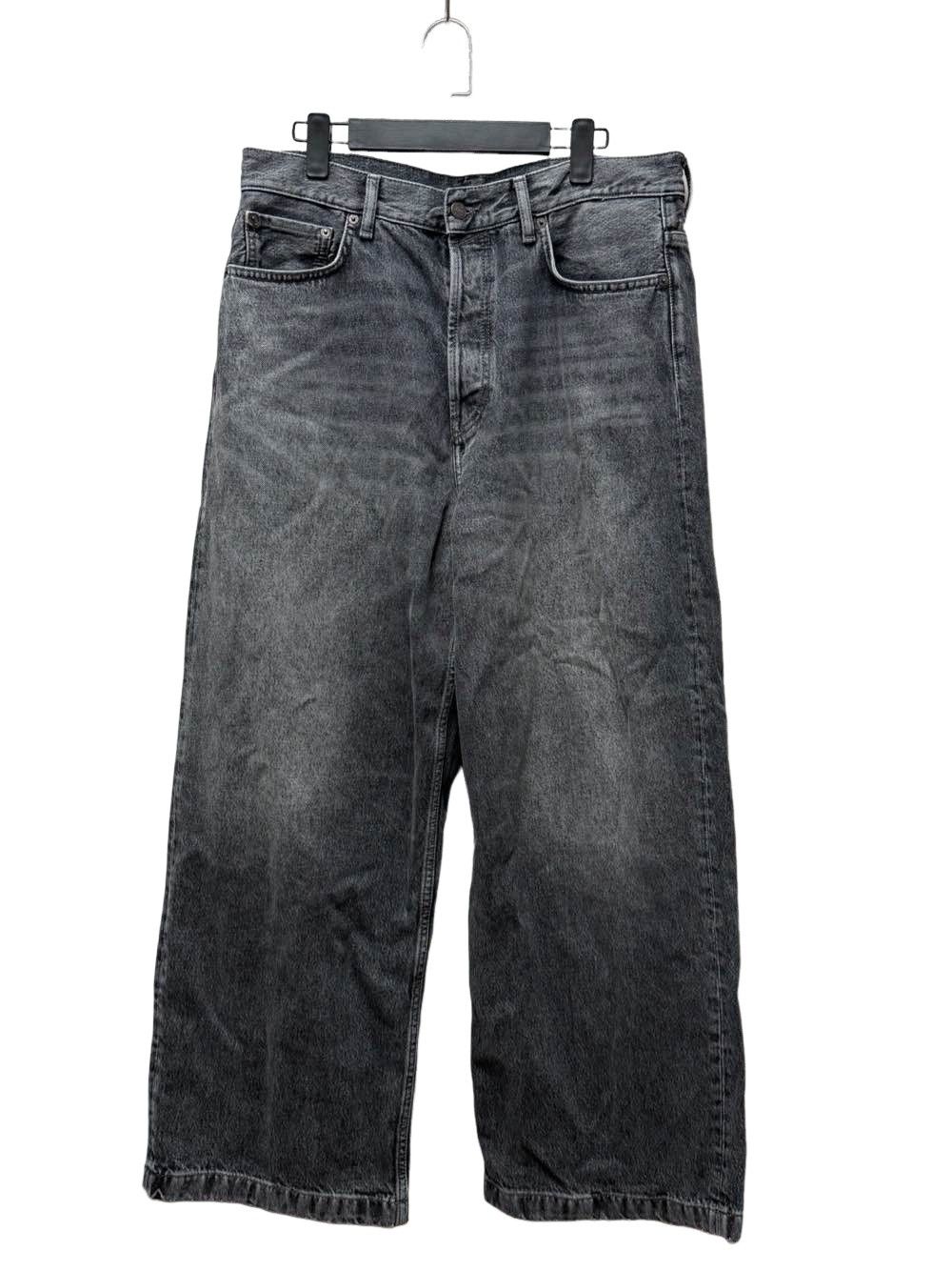 Acne Studios 1989 LOOSE JEANS ASH BLACK | Grailed