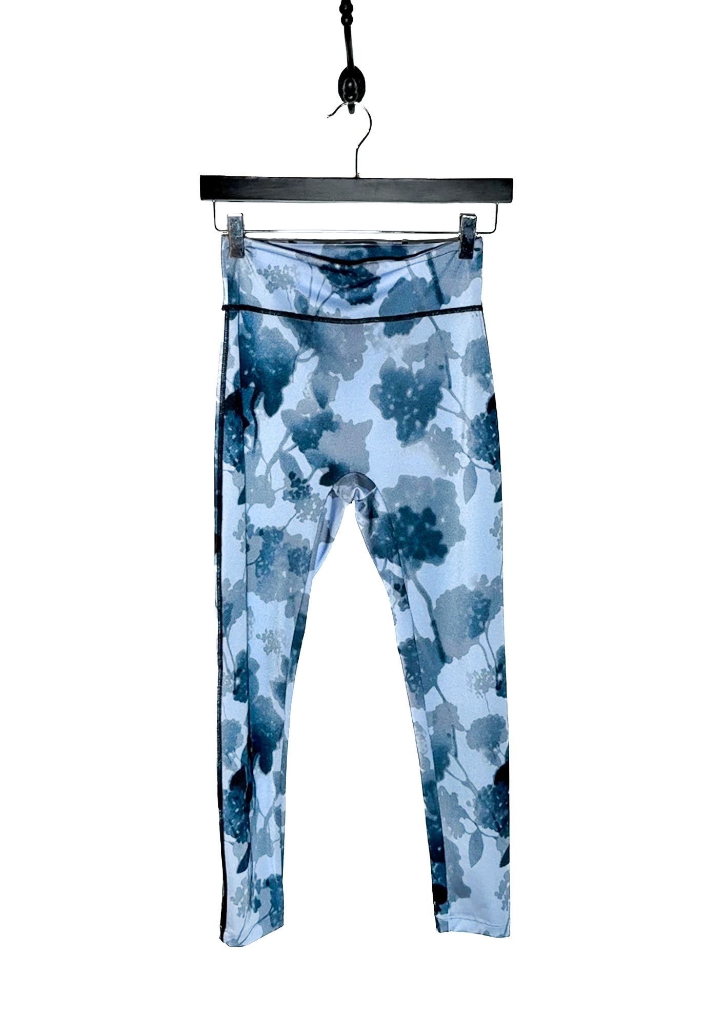 Fendi Fendi Blue Shady Flowers Performance Leggings Size 26" / US 2 / IT 38 - 1 Thumbnail