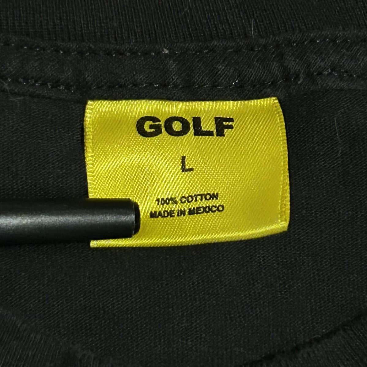 Golf Wang Golf Wang Brass Knuckles Black T-Shirt Size US L / EU 52-54 / 3 - 3 Thumbnail