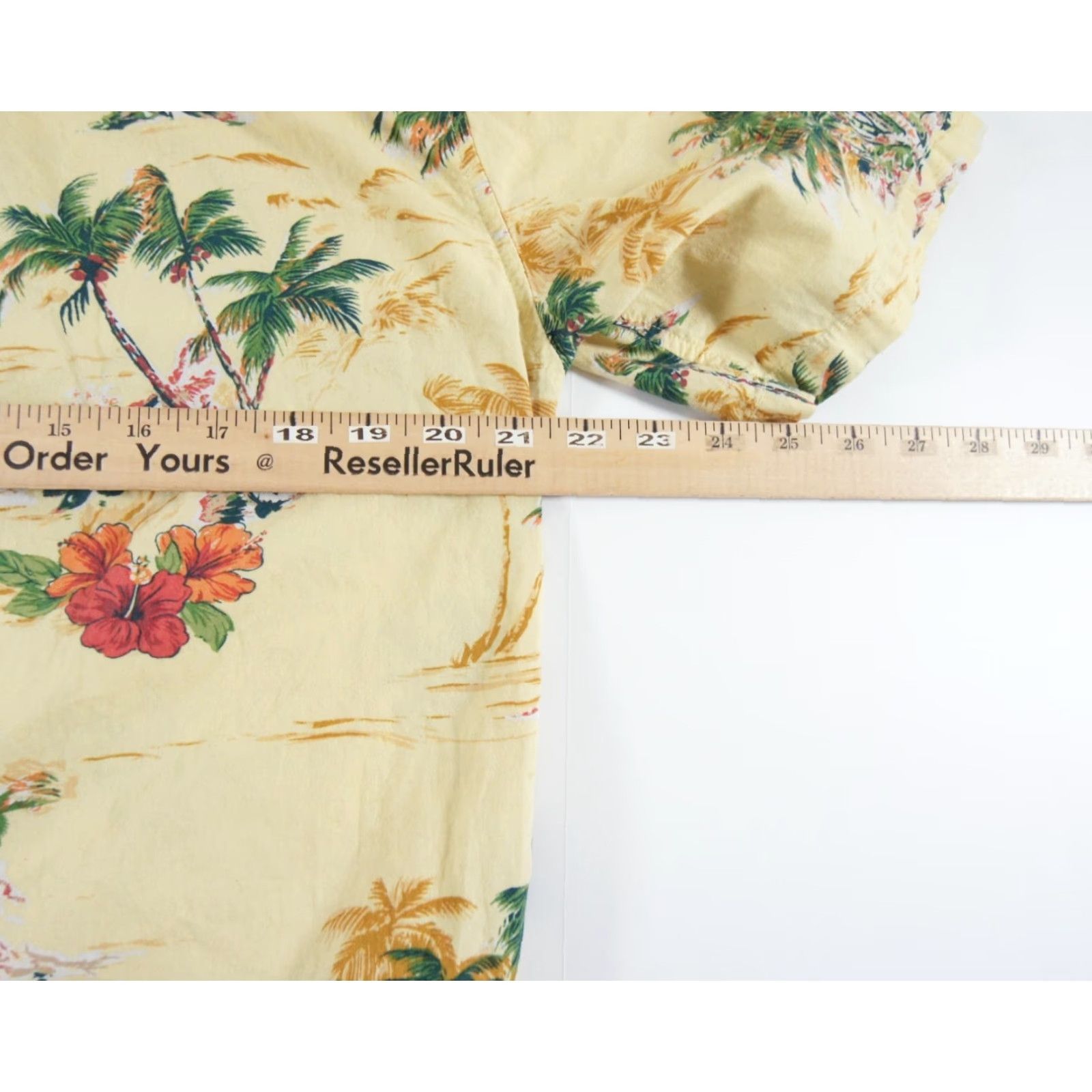 Tori Richard Tori Richard Hawaiian Polo Shirt Mens Small Yellow Floral Short Sleeve Size US S / EU 44-46 / 1 - 7 Thumbnail