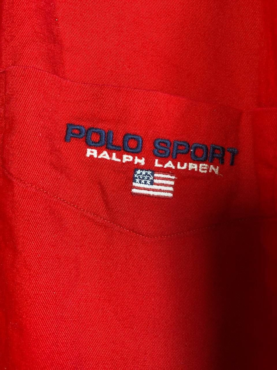 Polo Ralph Lauren Vintage streetwear y2k Polo Ralph Lauren Sport Shirt Size US XL / EU 56 / 4 - 2 Thumbnail