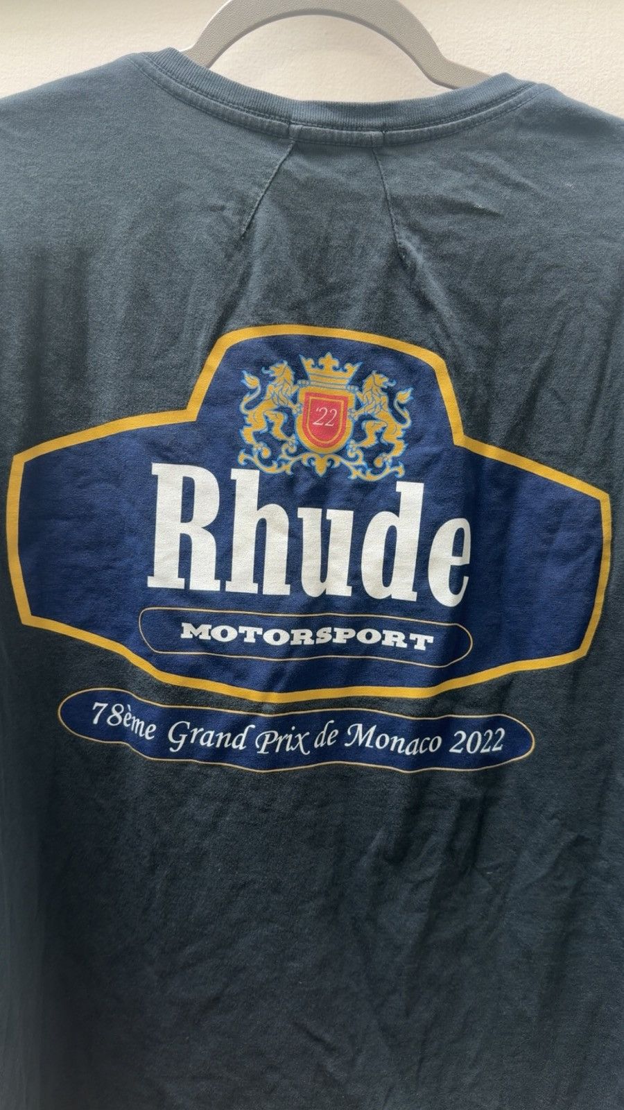 Rhude Rhude Motorsport Tee Size US M / EU 48-50 / 2 - 7 Thumbnail