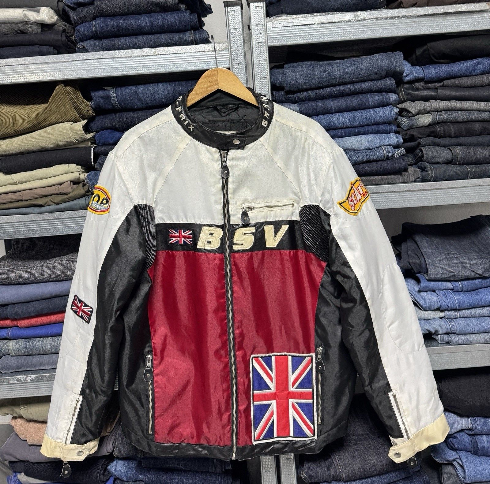 Other BSV England Grand Prix Racing Team Specialist Motors Vintage Size US XXL / EU 58 / 5 - 1 Thumbnail