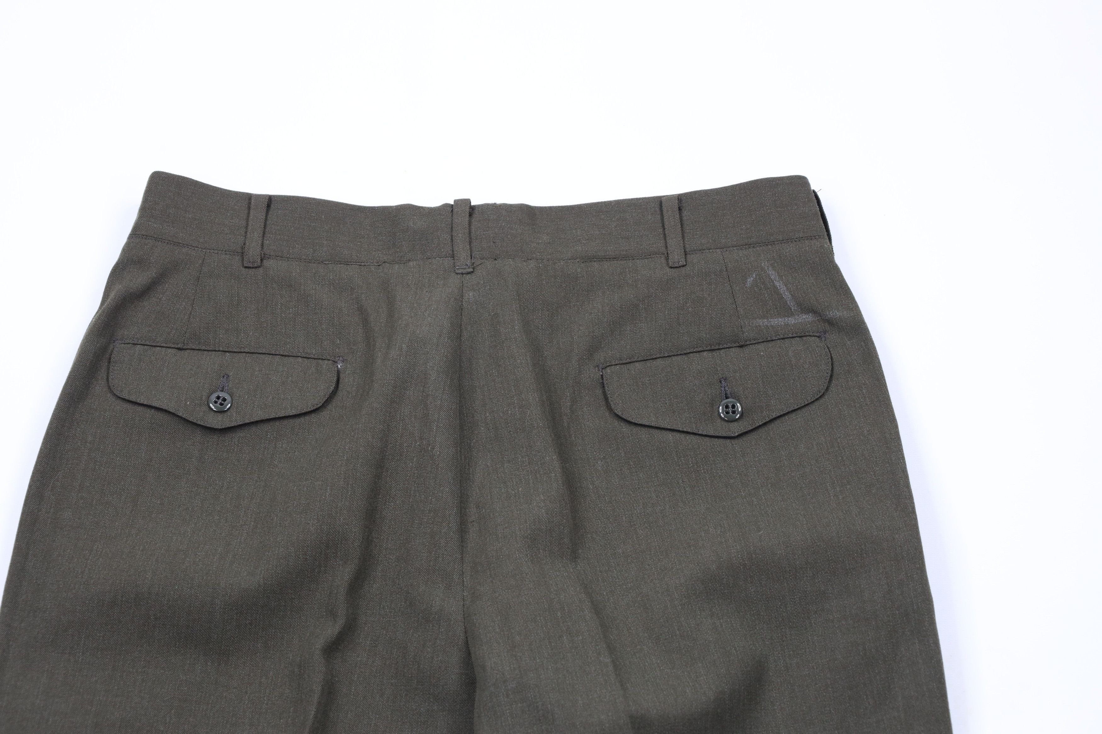 Vintage Vintage 90s Military Wide Leg Marine Corp Trousers Pants USA Size US 32 / EU 48 - 9 Thumbnail