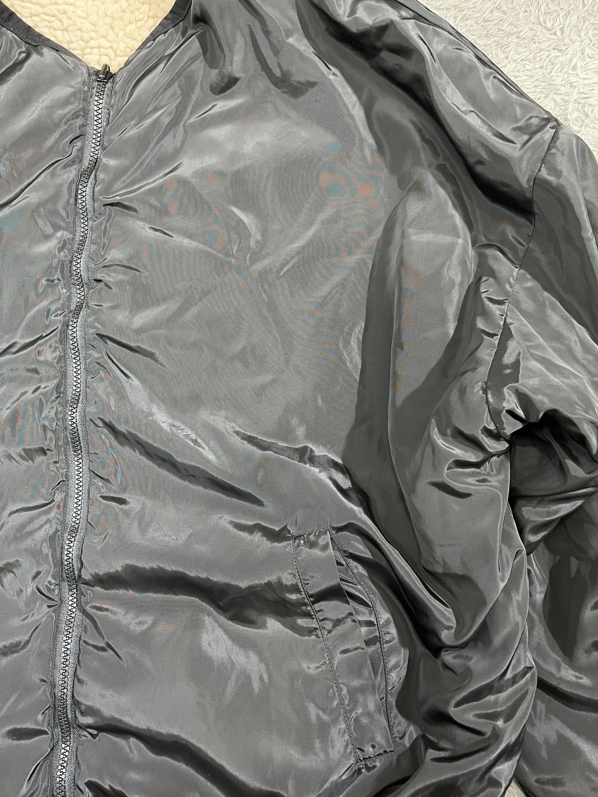Japanese Brand Japanese Fur Bomber 2 sides 14thaddiction Size US XL / EU 56 / 4 - 5 Thumbnail