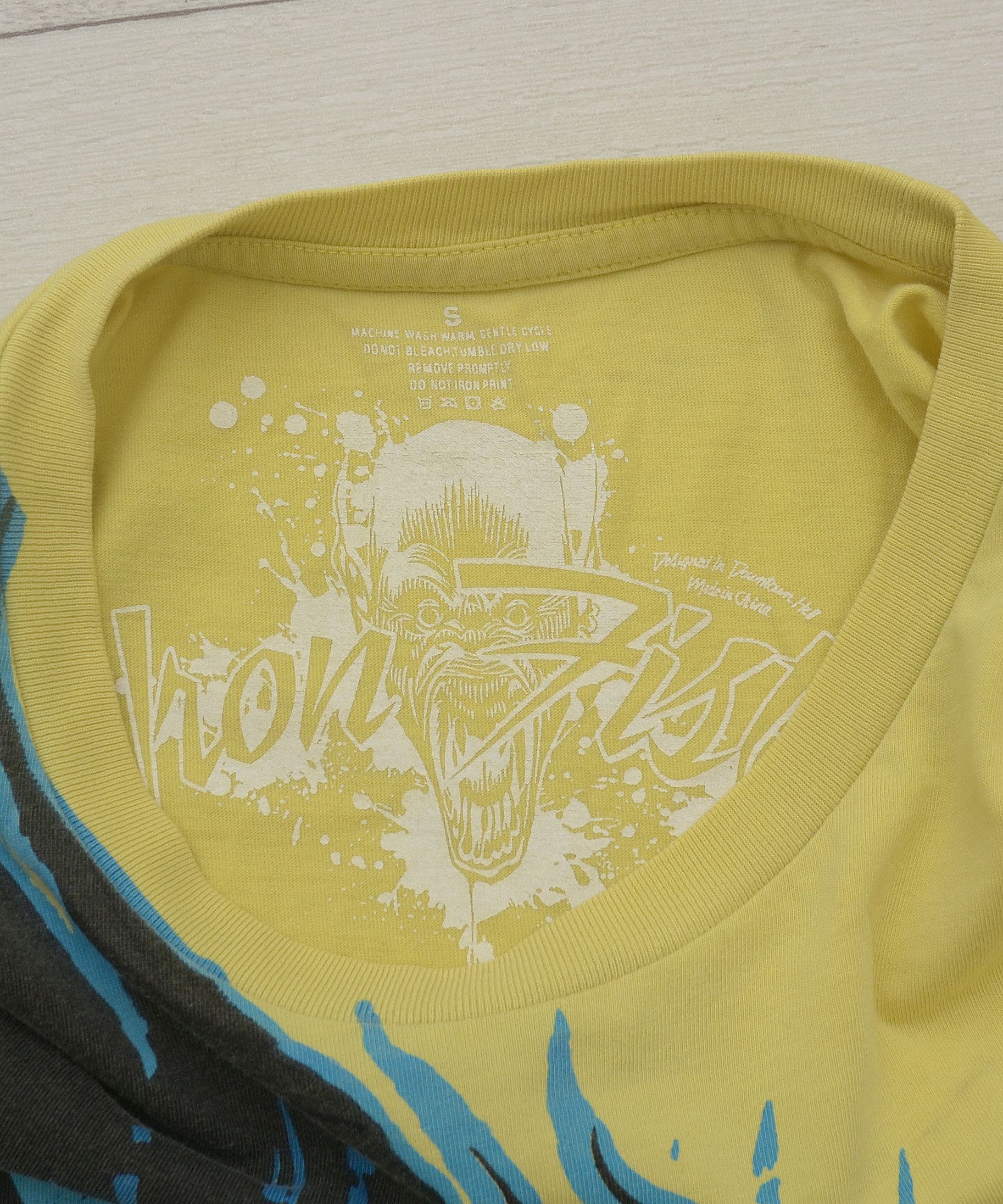 Iron Fist × Vintage Y2K Iron Fist AngryBlue ART Studio Graphic Tee goth style Size US S / EU 44-46 / 1 - 9 Thumbnail