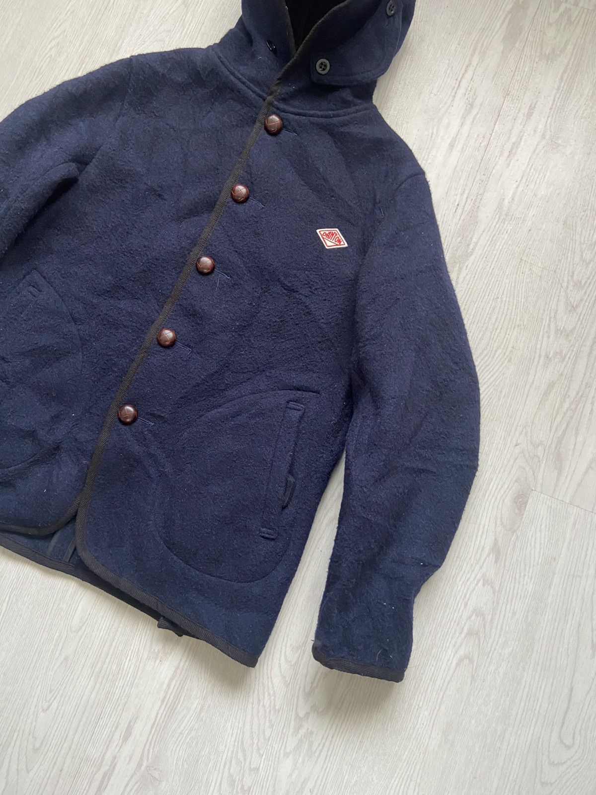 Danton Vintage Danton Vetements Wool Hooded Jacket Size US M / EU 48-50 / 2 - 2 Thumbnail