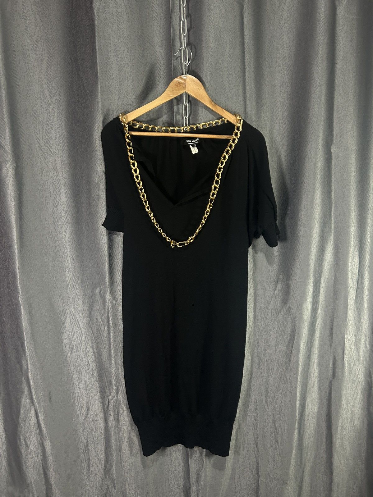 Comme des Garcons JUNYA WATANABE X CDG - WOOL CHAIN DRESS Size S / US 4 / IT 40 - 1 Thumbnail