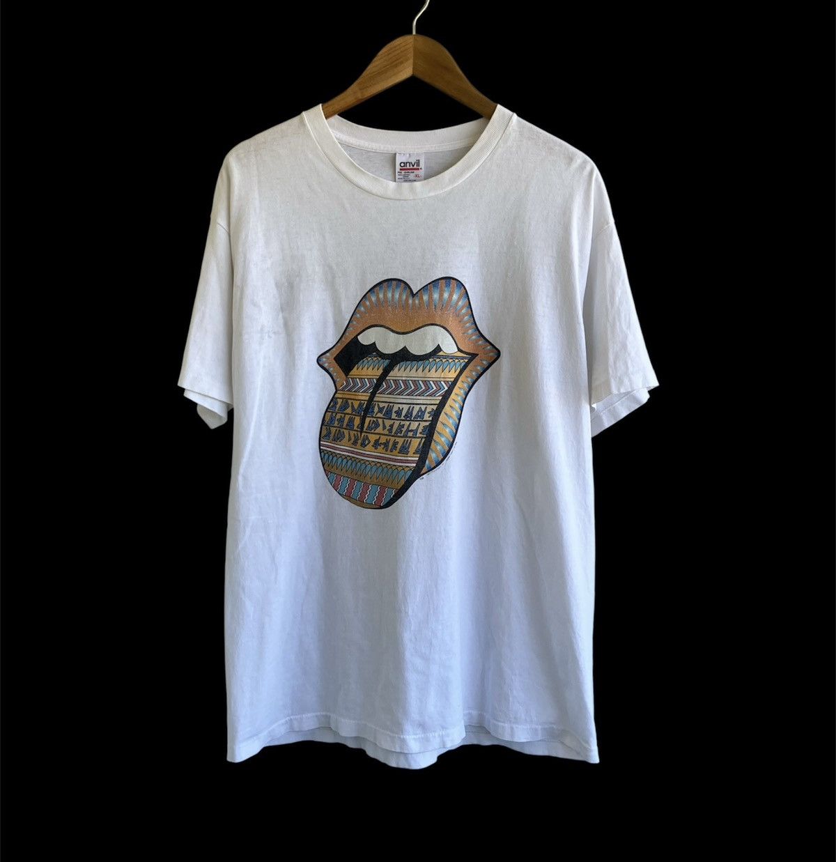 Band Tees Vintage 1997 Rolling Stones Bridges To Babylon Tee T Shirt Size US XL / EU 56 / 4 - 2 Thumbnail