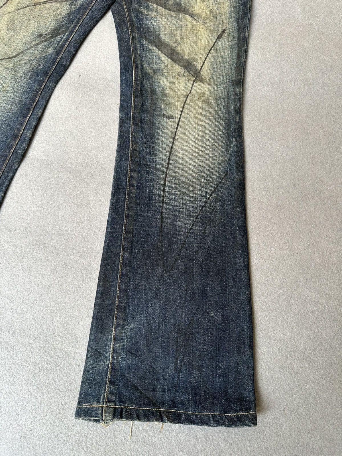 Japanese Brand FLARE Jack Rose Denim Japan Size US 30 / EU 46 - 6 Thumbnail
