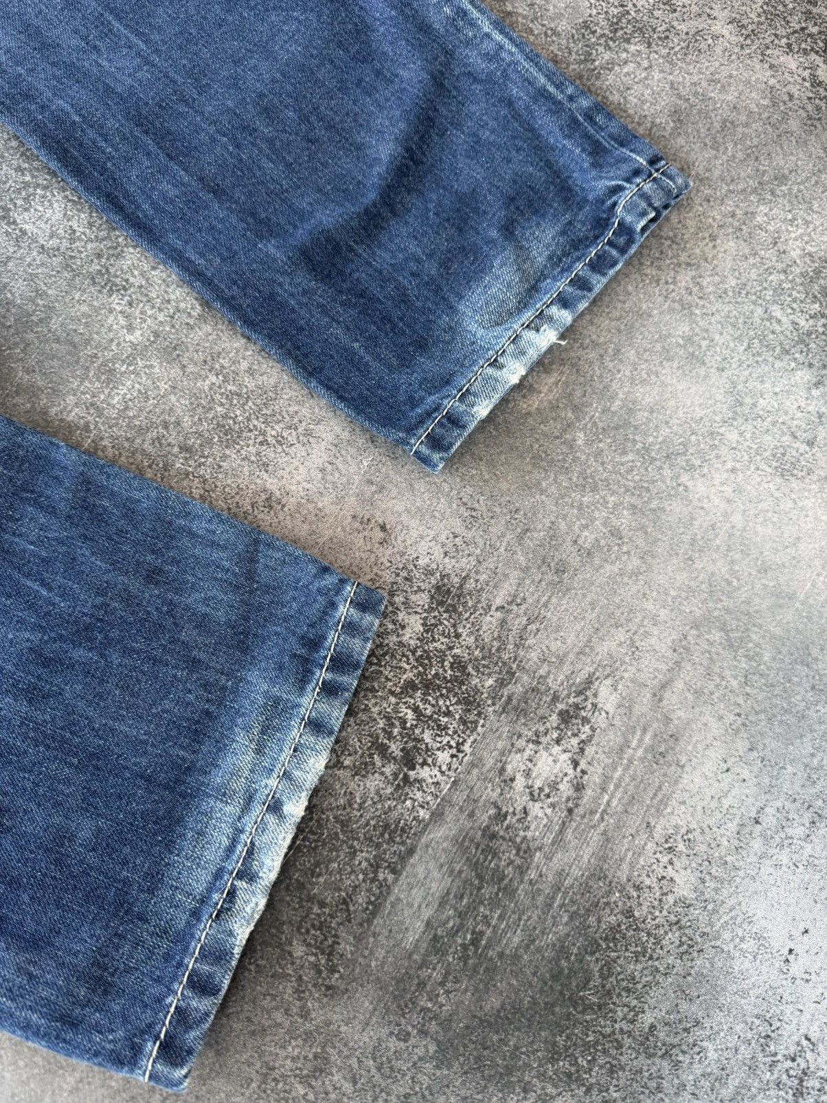 Diesel VTG HYSTERIC GLAMOUR STYLE WASHED DIESEL JEANS 90s Size US 34 / EU 50 - 5 Thumbnail