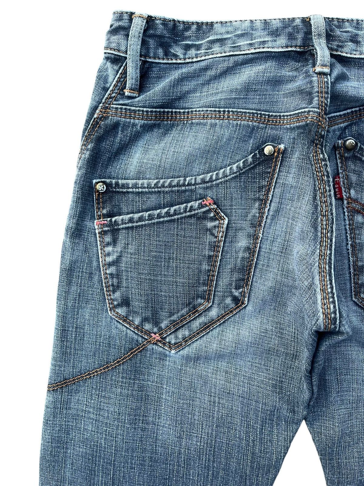 Japanese Brand Vintage Japanese Brand Blue Washed J Cut Vulgar Barrel Jeans Size US 28 / EU 44 - 5 Thumbnail