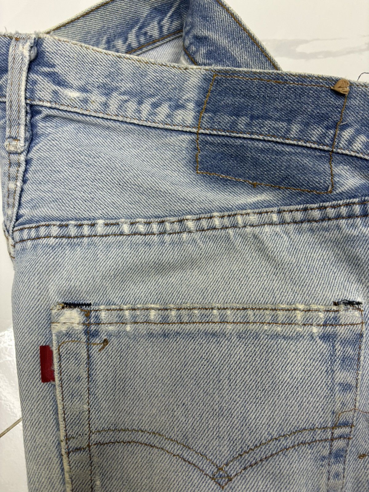 Levi's VTG 80s Levi's 501 Redline #524 Size US 29 - 13 Thumbnail