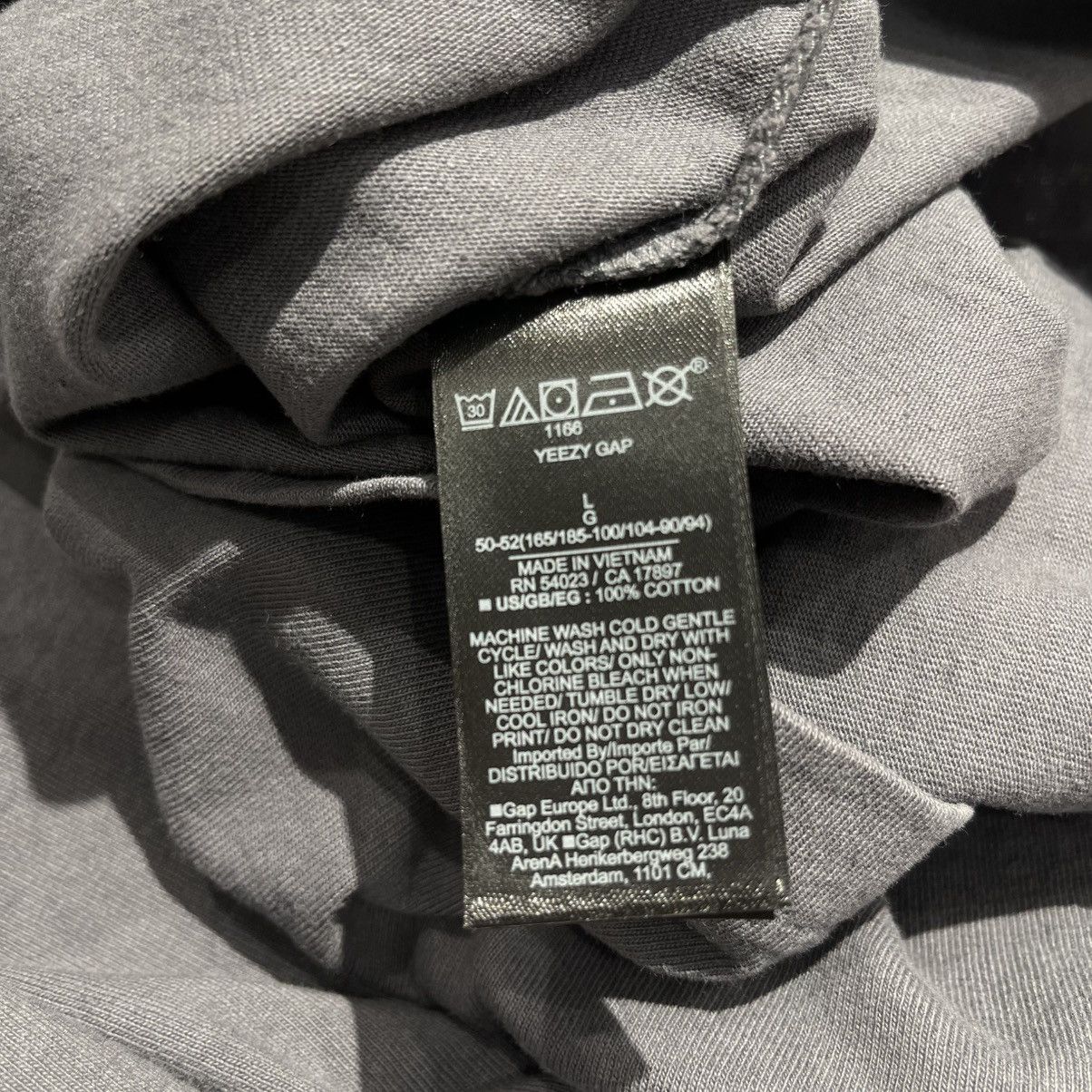 Gap × Yeezy Yeezy x Gap Box Tee Grey Size US L / EU 52-54 / 3 - 4 Thumbnail